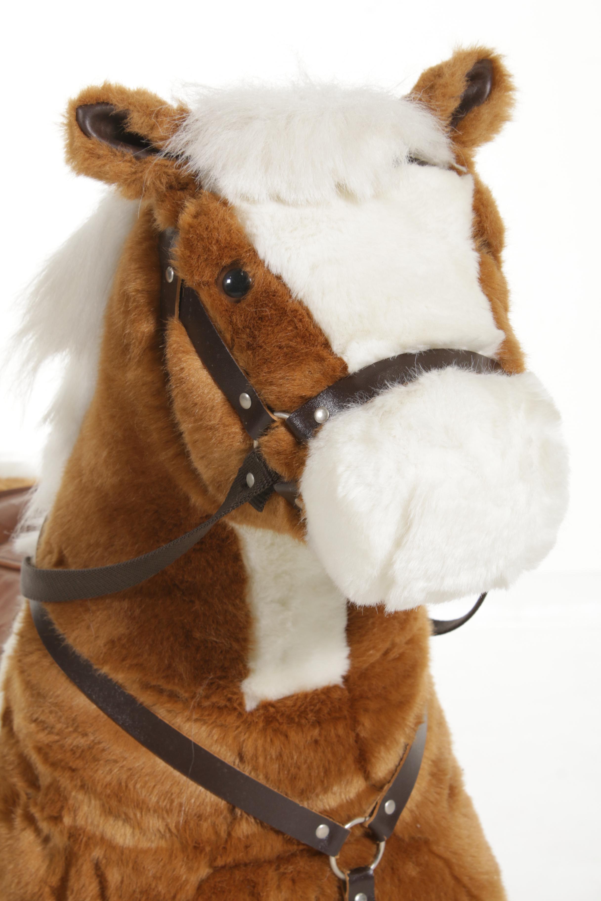 Mulholland & Bailie Plush Rocking Horse