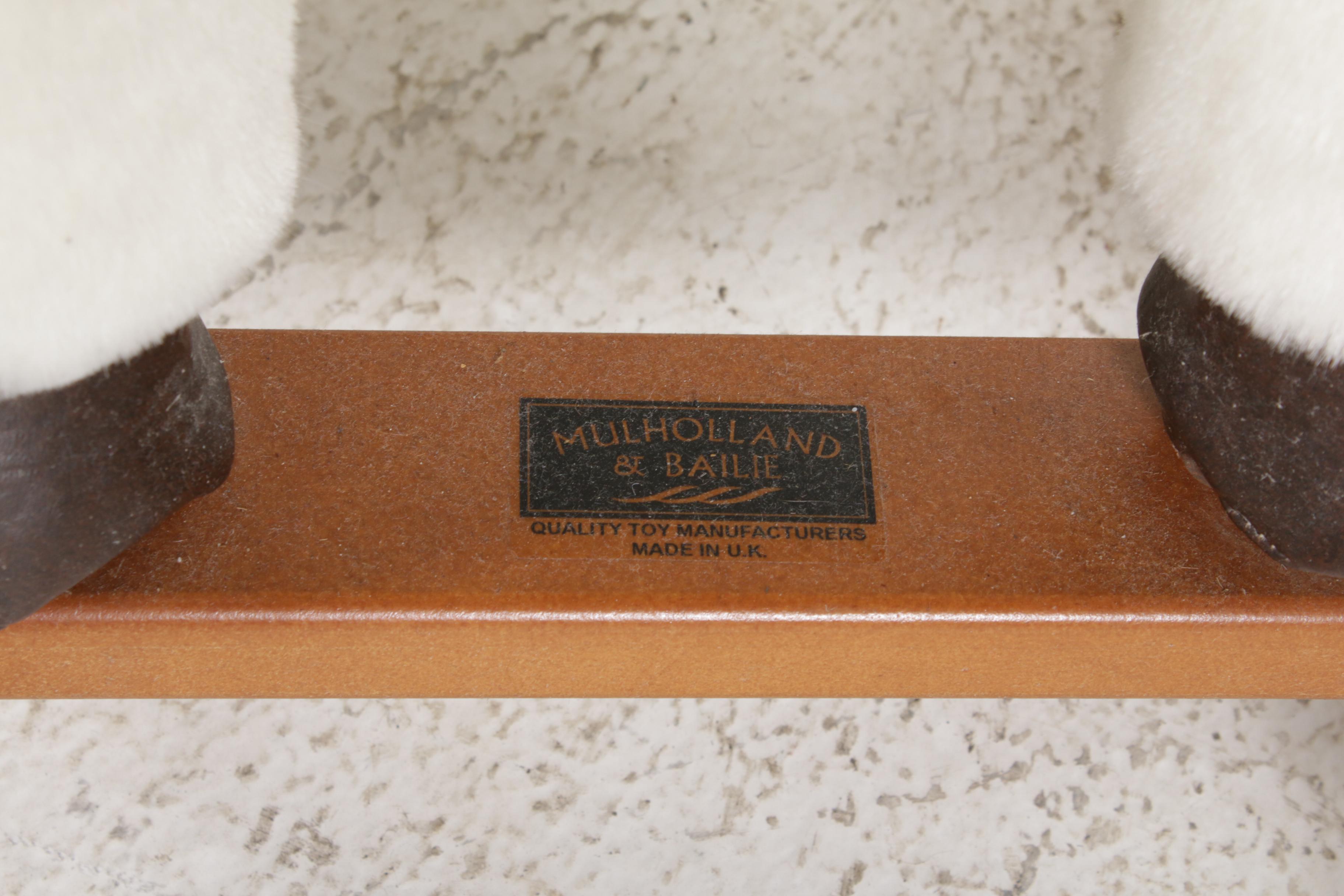 Mulholland & Bailie Plush Rocking Horse