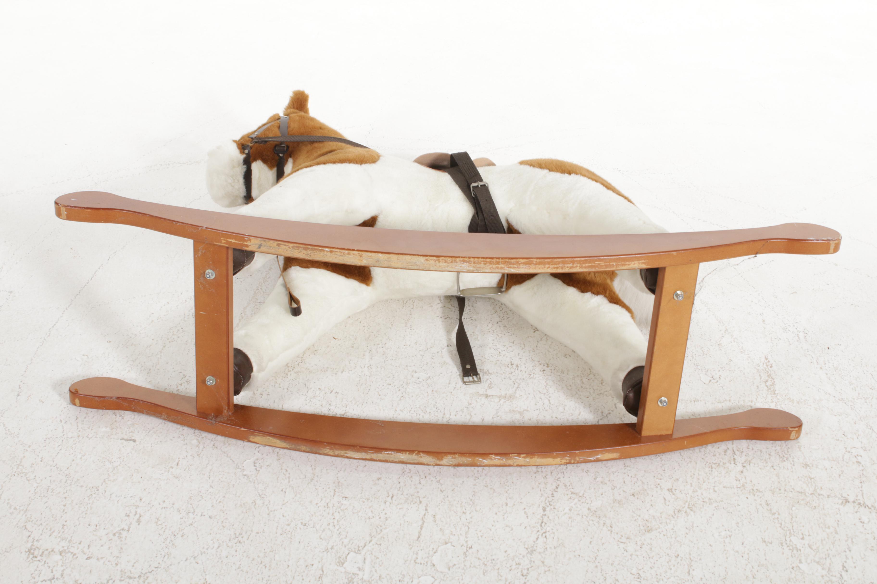 Mulholland & Bailie Plush Rocking Horse