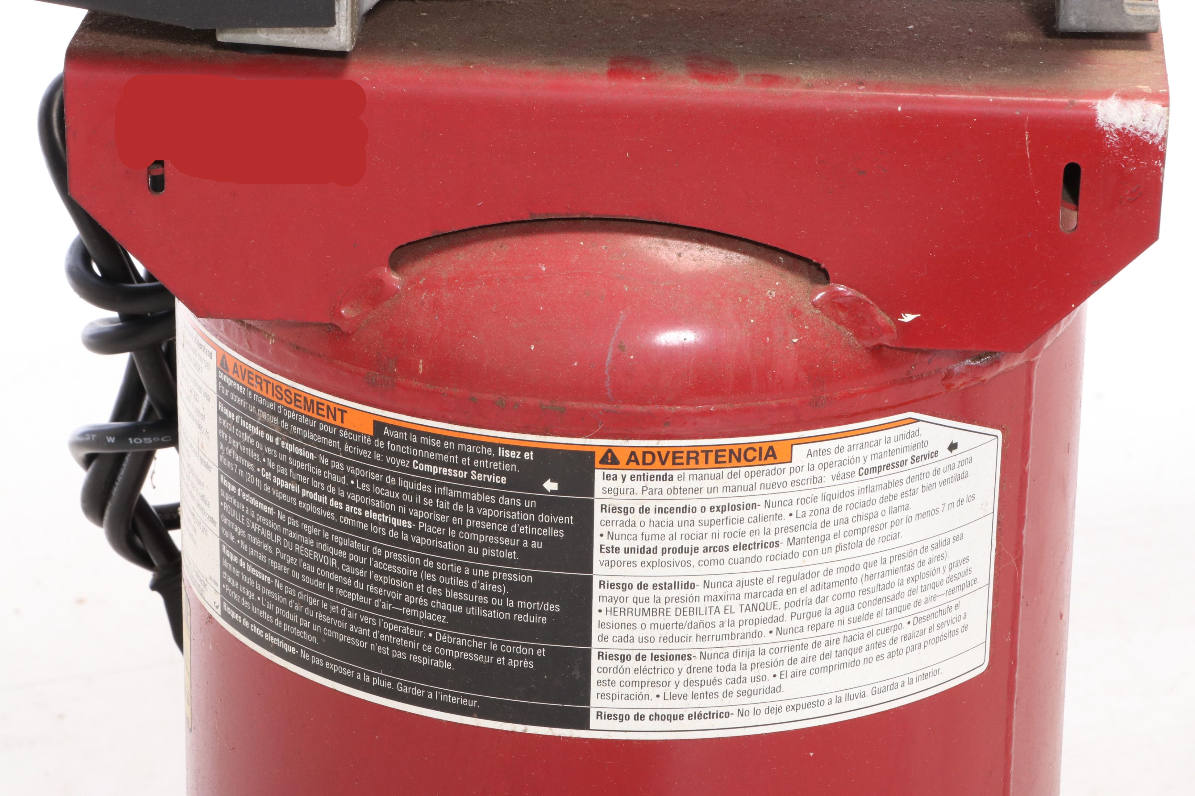 Coleman "Powermate" Model 6311 Air Compressor