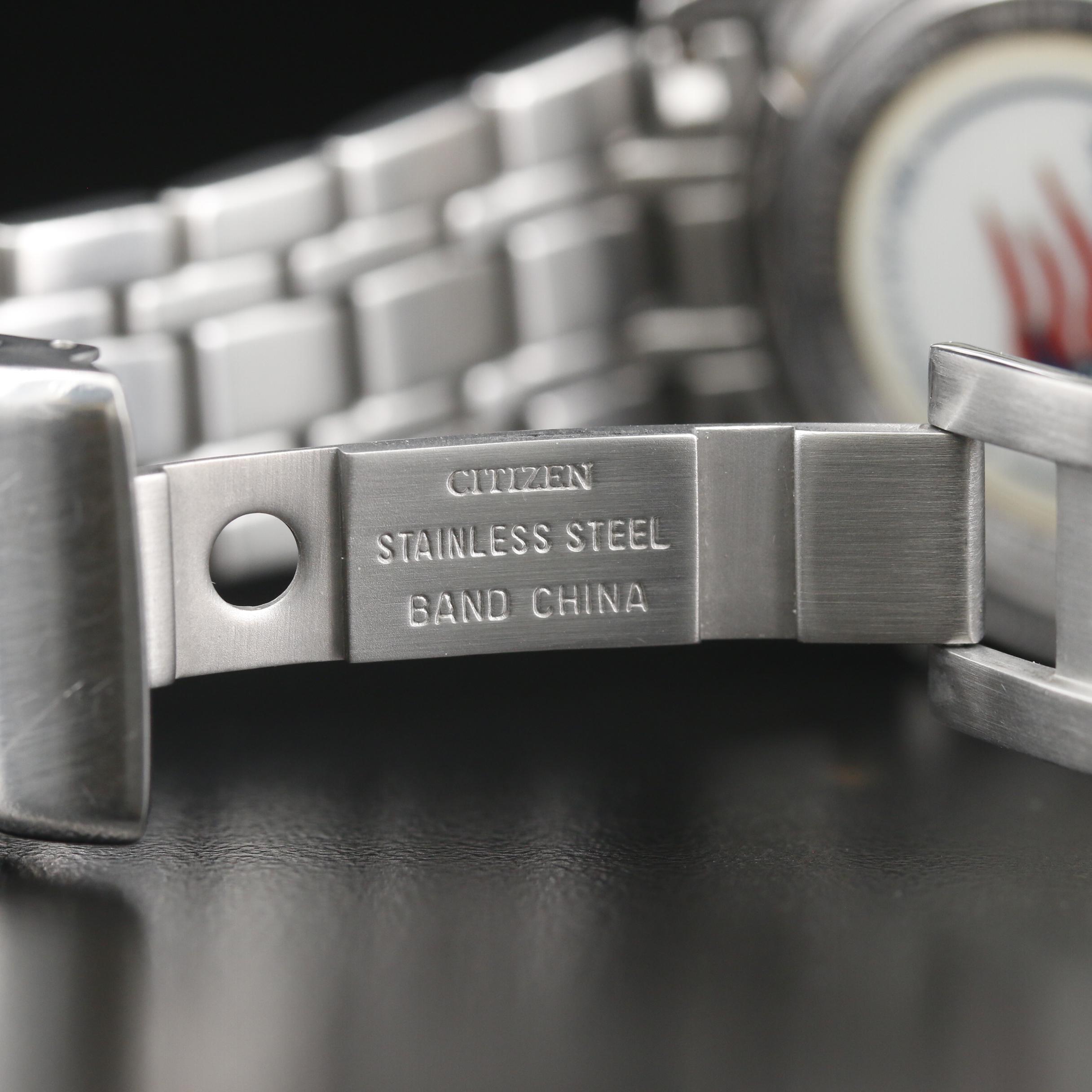 Citizen Navisail Stars & Stripes America's Cup Edition Stainless Steel Watch