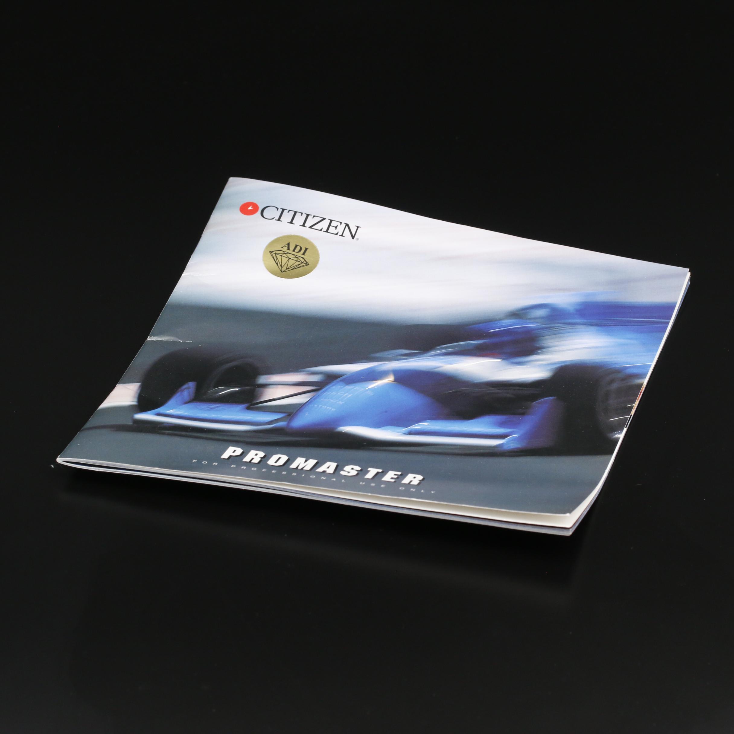 Citizen Navisail Stars & Stripes America's Cup Edition Stainless Steel Watch