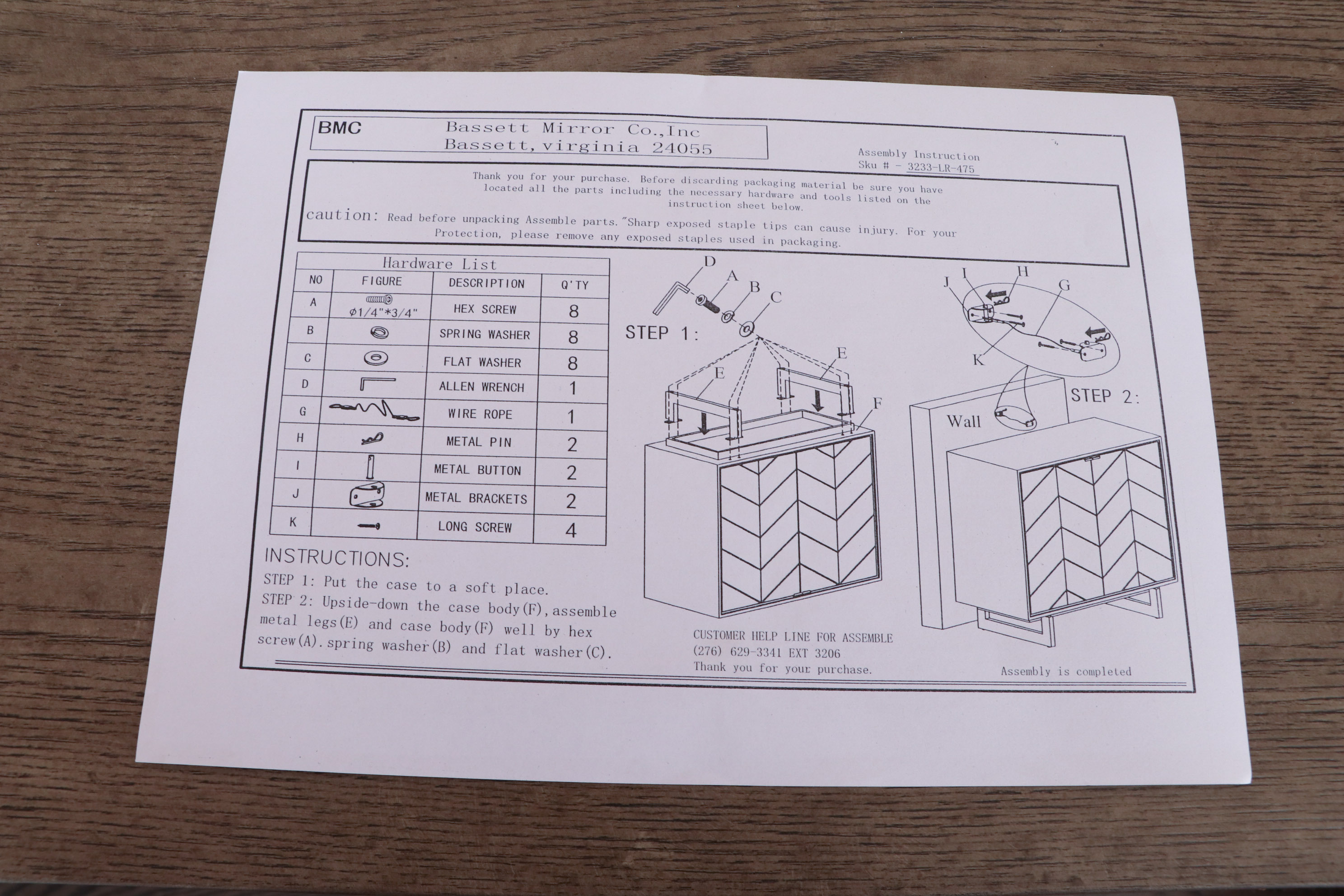 Driftwood Finish Wine Cabinet with Mirrored Doors, Contemporary