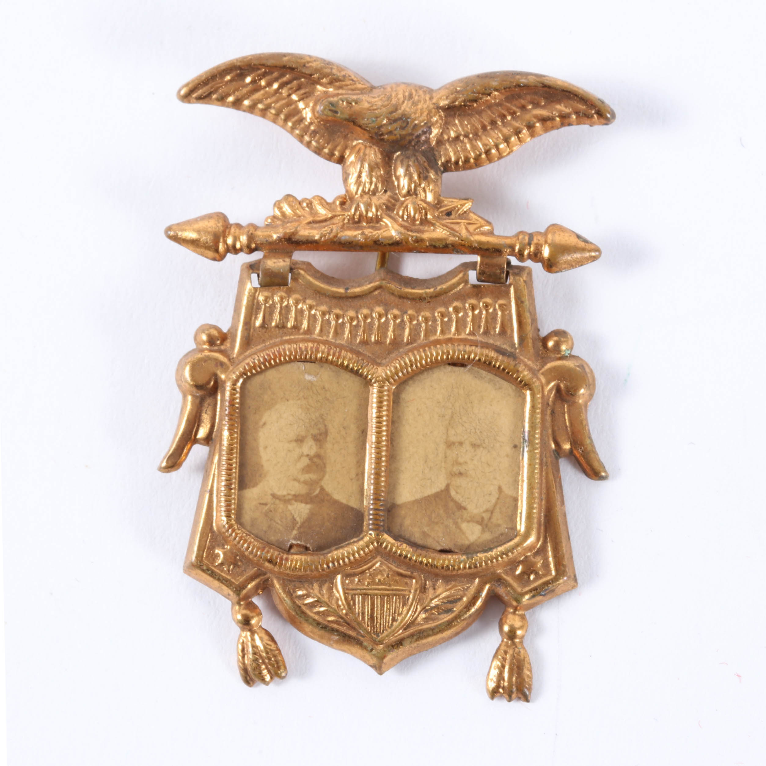 Grover Cleveland and Adlai E. Stevenson Jugate Badge