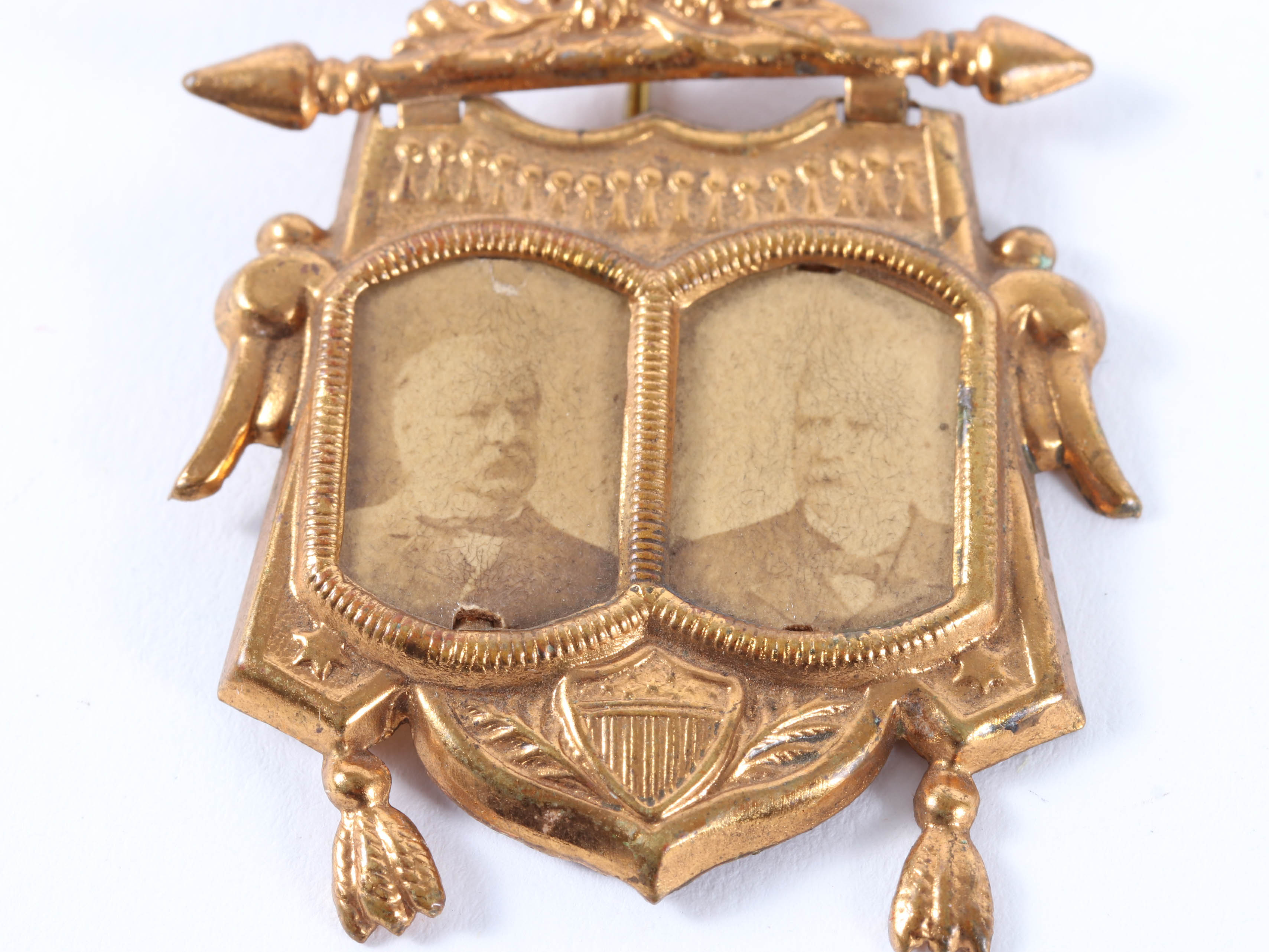 Grover Cleveland and Adlai E. Stevenson Jugate Badge