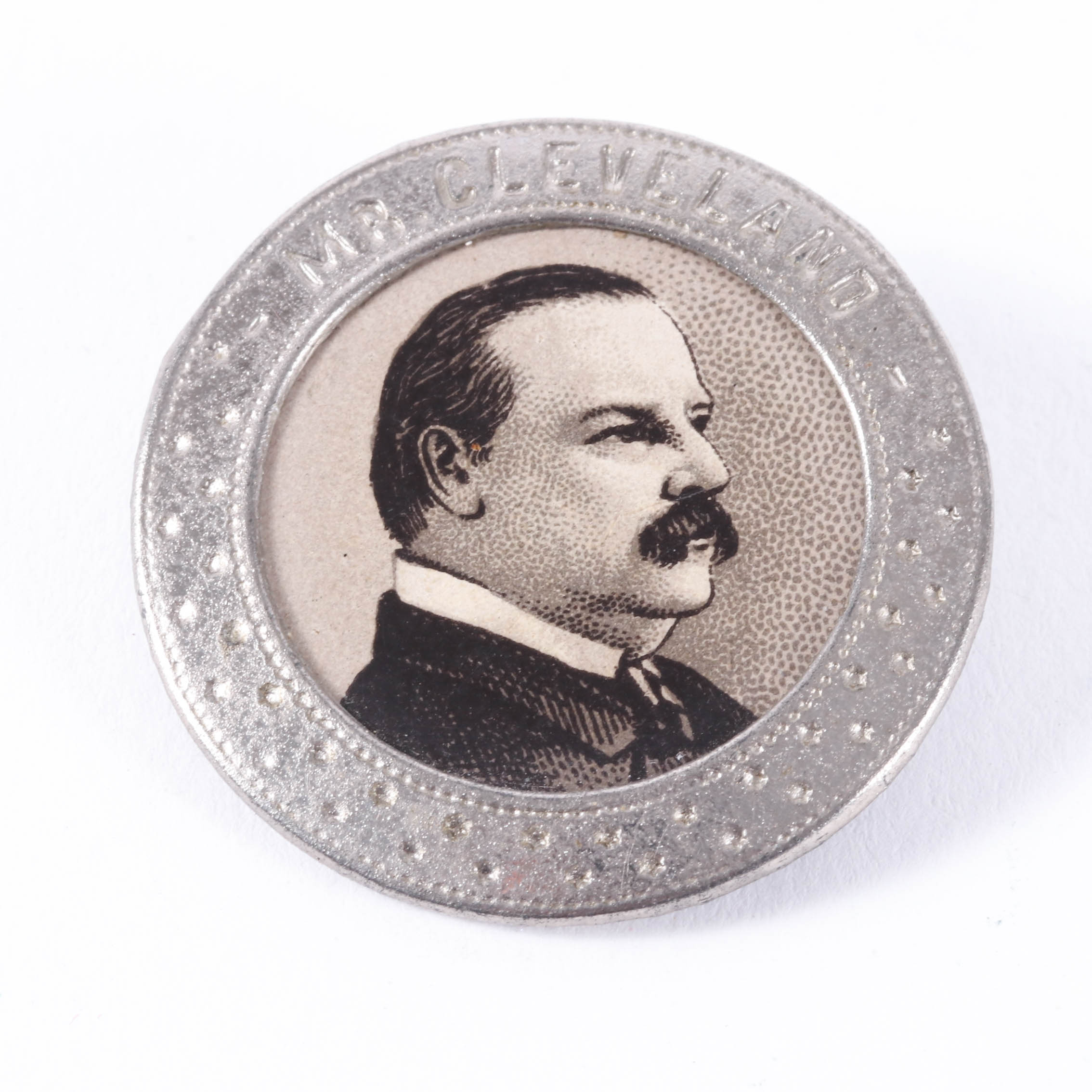 Samuel J. Tilden Copper Token, Grover Cleveland Portrait Button and More