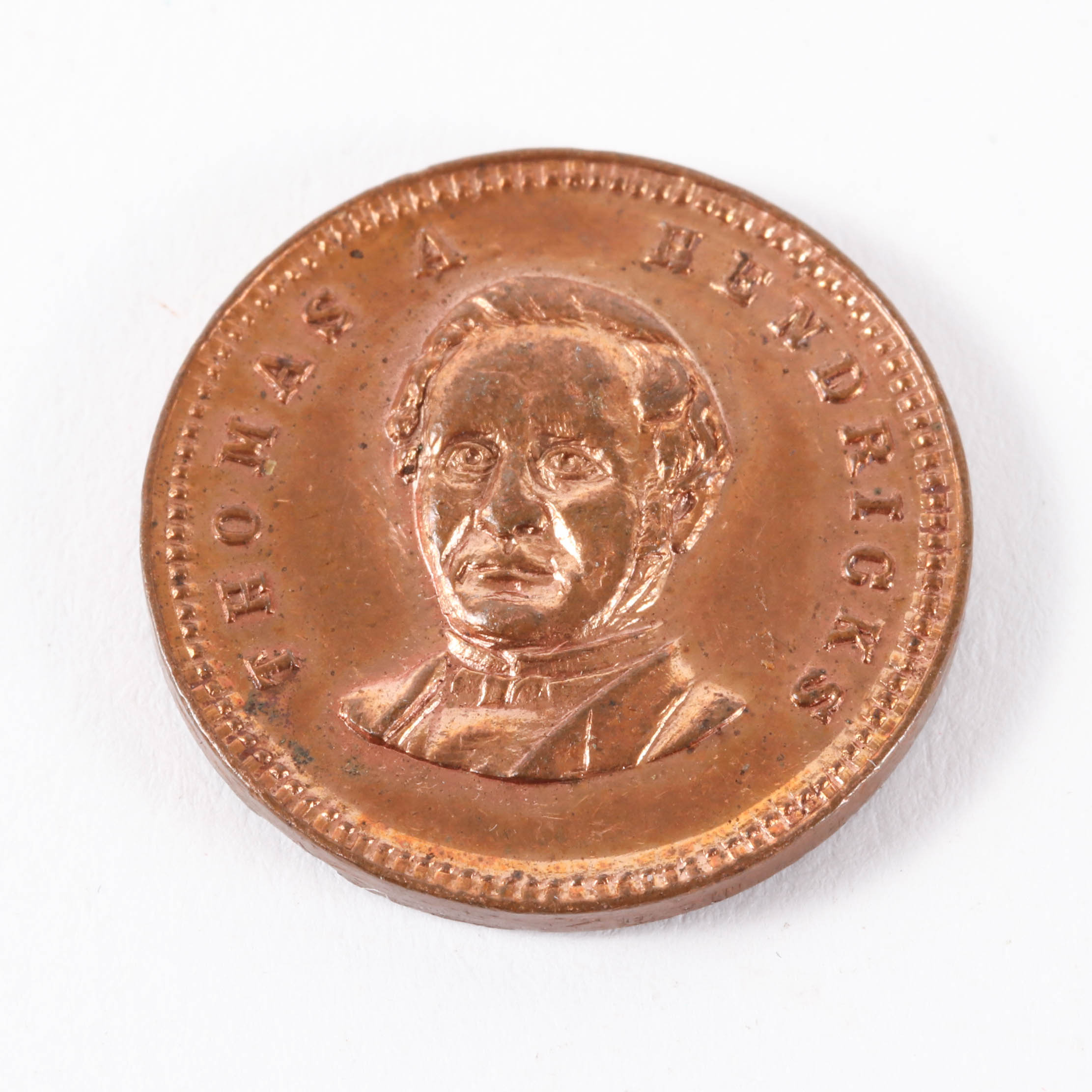 Samuel J. Tilden Copper Token, Grover Cleveland Portrait Button and More