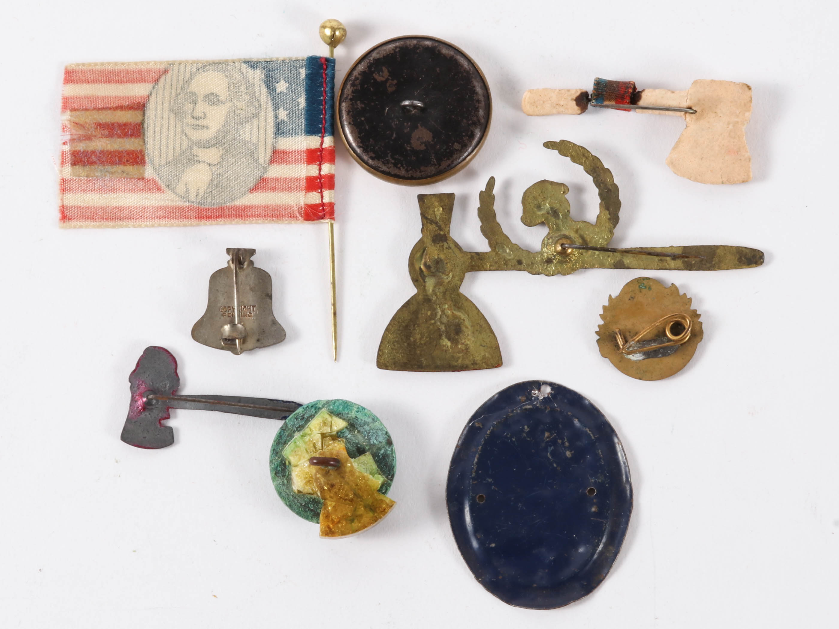 George Washington Commemorative Pins and Buttons