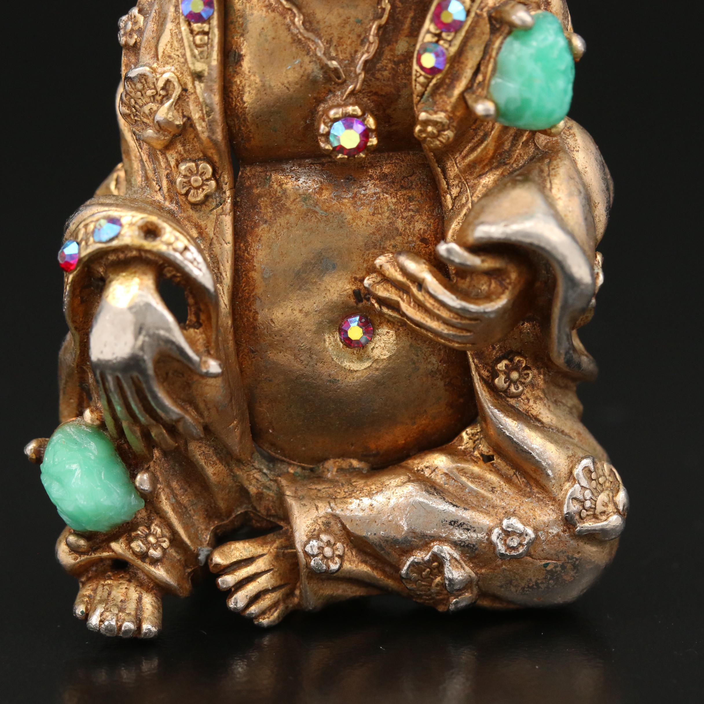 Vintage Hargo Creations "Chinaman" Brooch