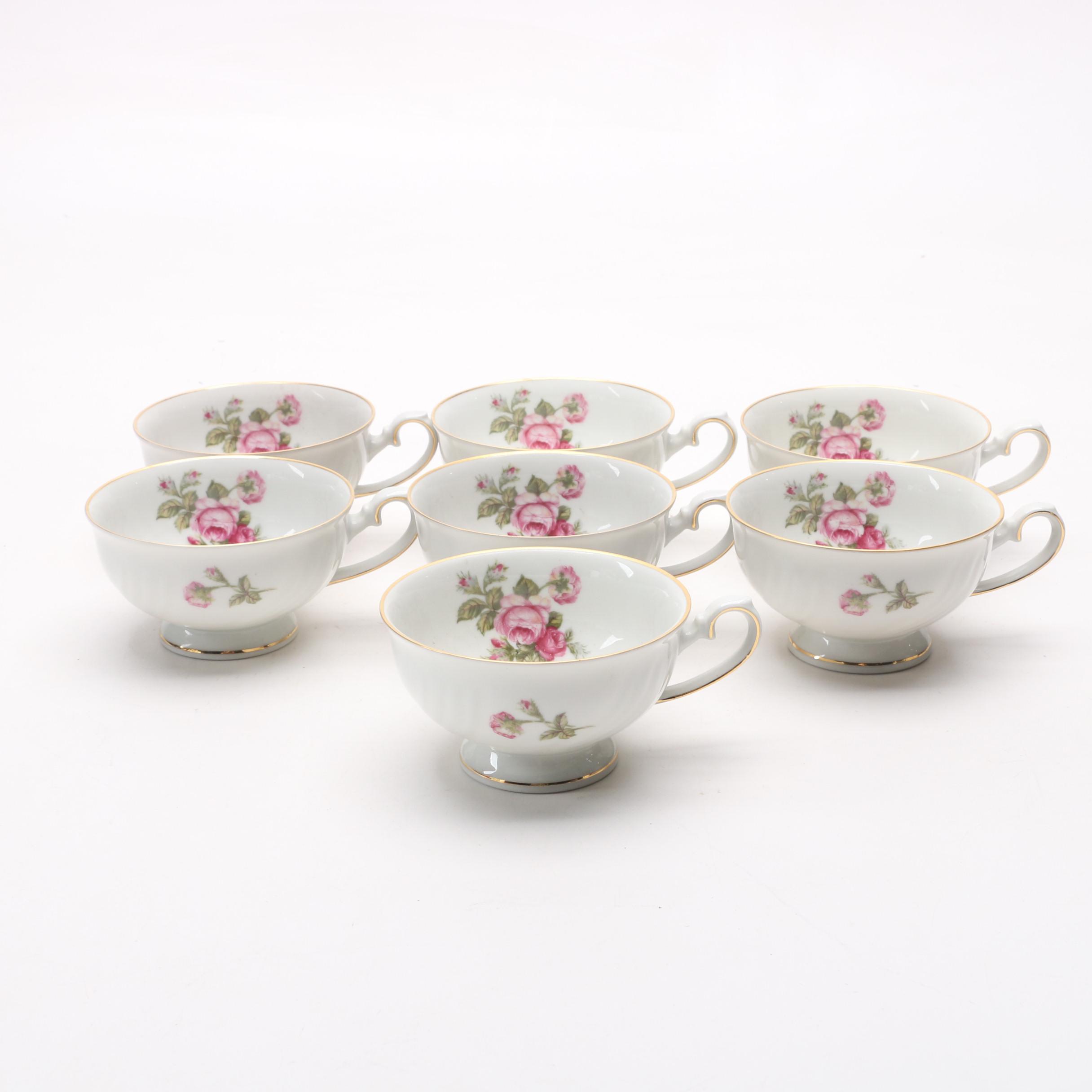 Johann Haviland "Rose of Picardy" Porcelain Dinnerware and Serveware