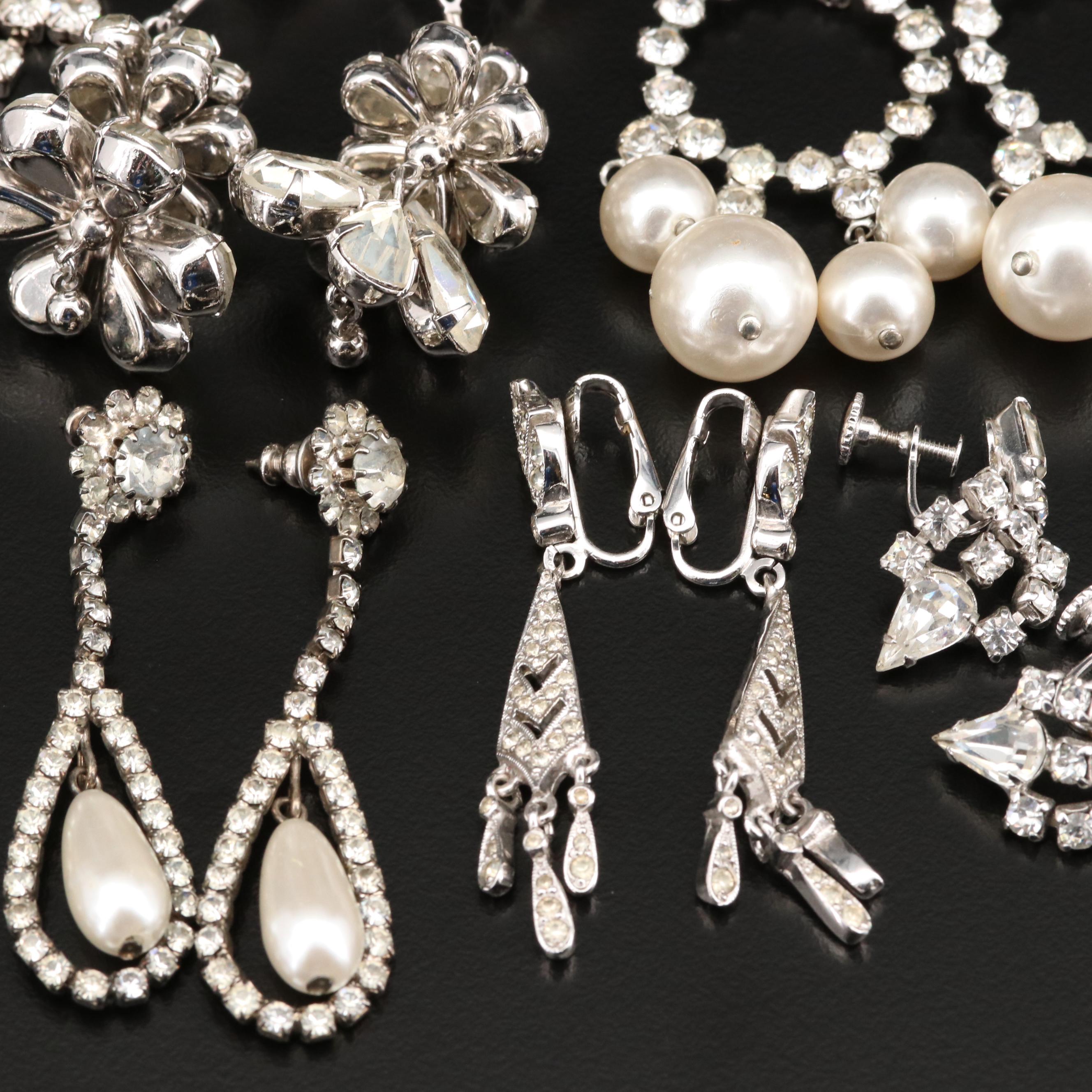 Vintage Rhinestone Jewelry Featuring Ralph Polcini