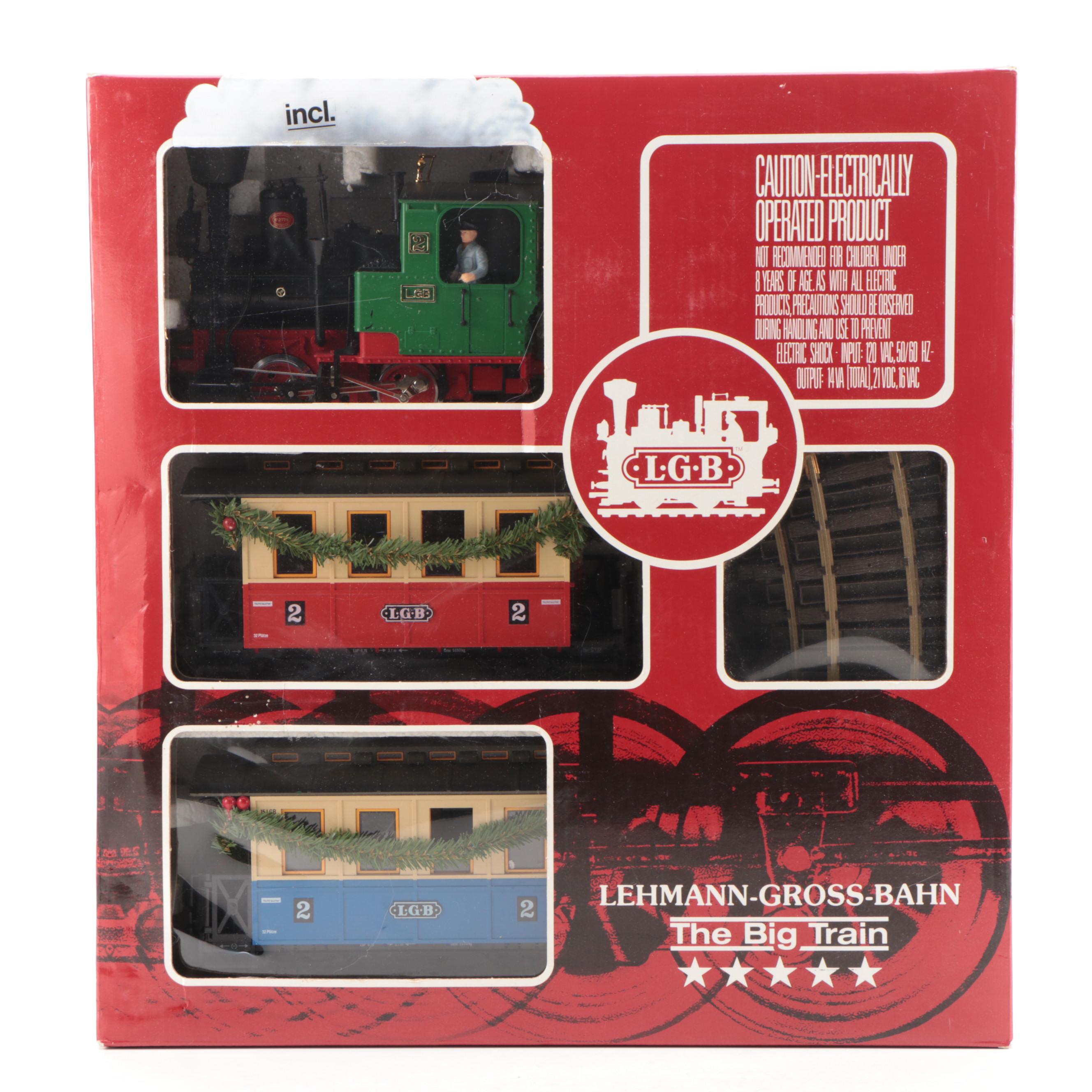 Lehmann-Gross-Bahn "The Big Train Passenger" Play Set in Original Packaging