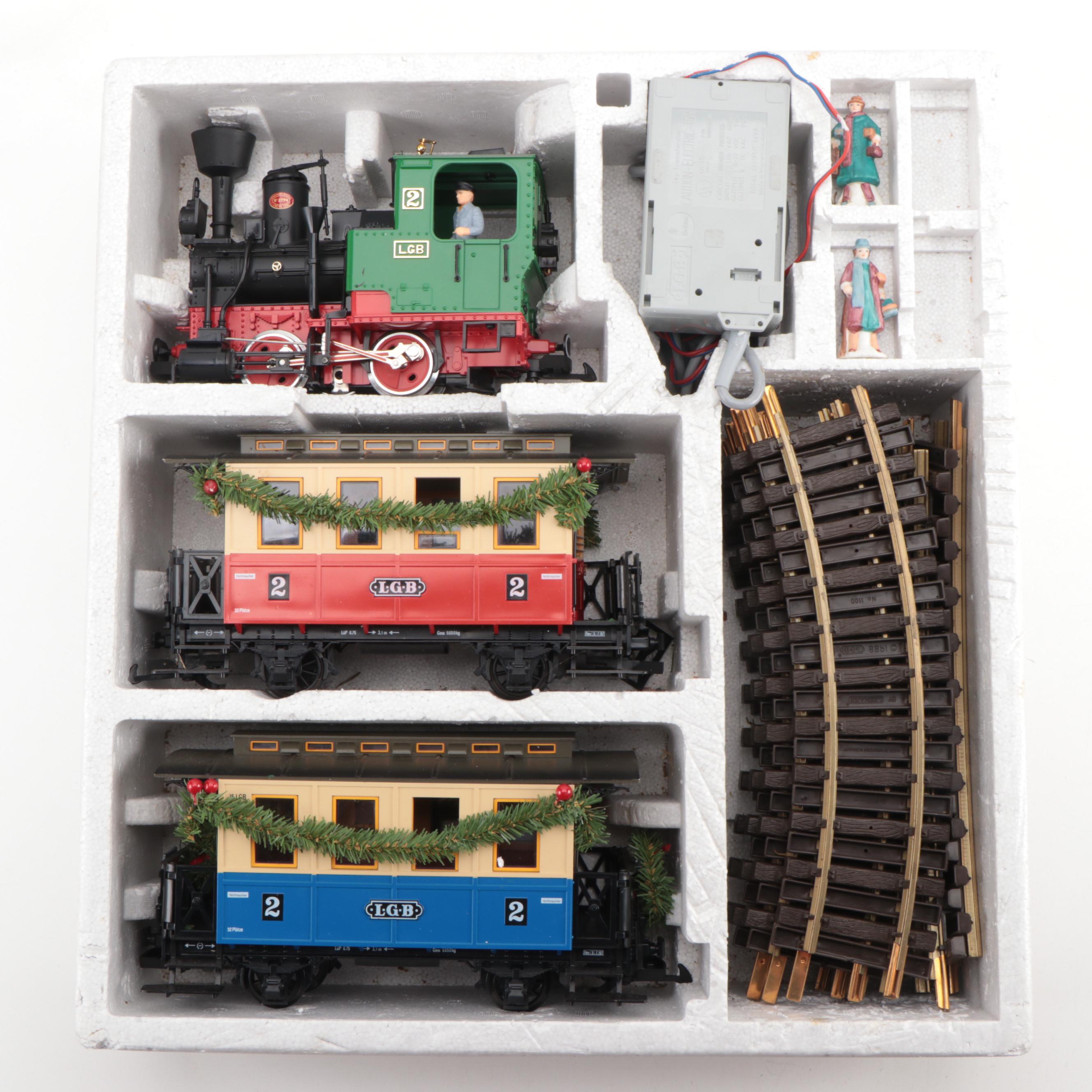 Lehmann-Gross-Bahn "The Big Train Passenger" Play Set in Original Packaging