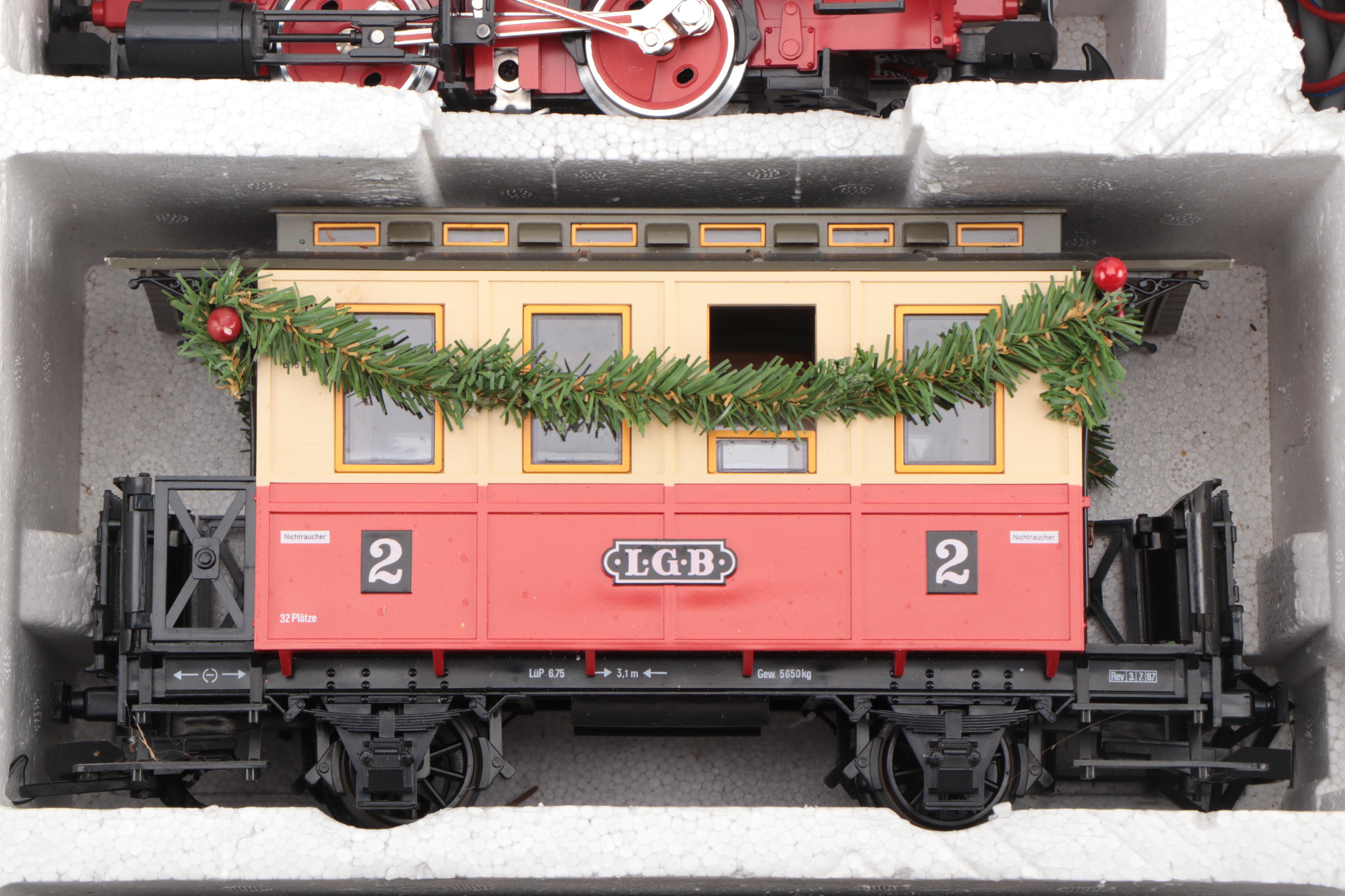 Lehmann-Gross-Bahn "The Big Train Passenger" Play Set in Original Packaging