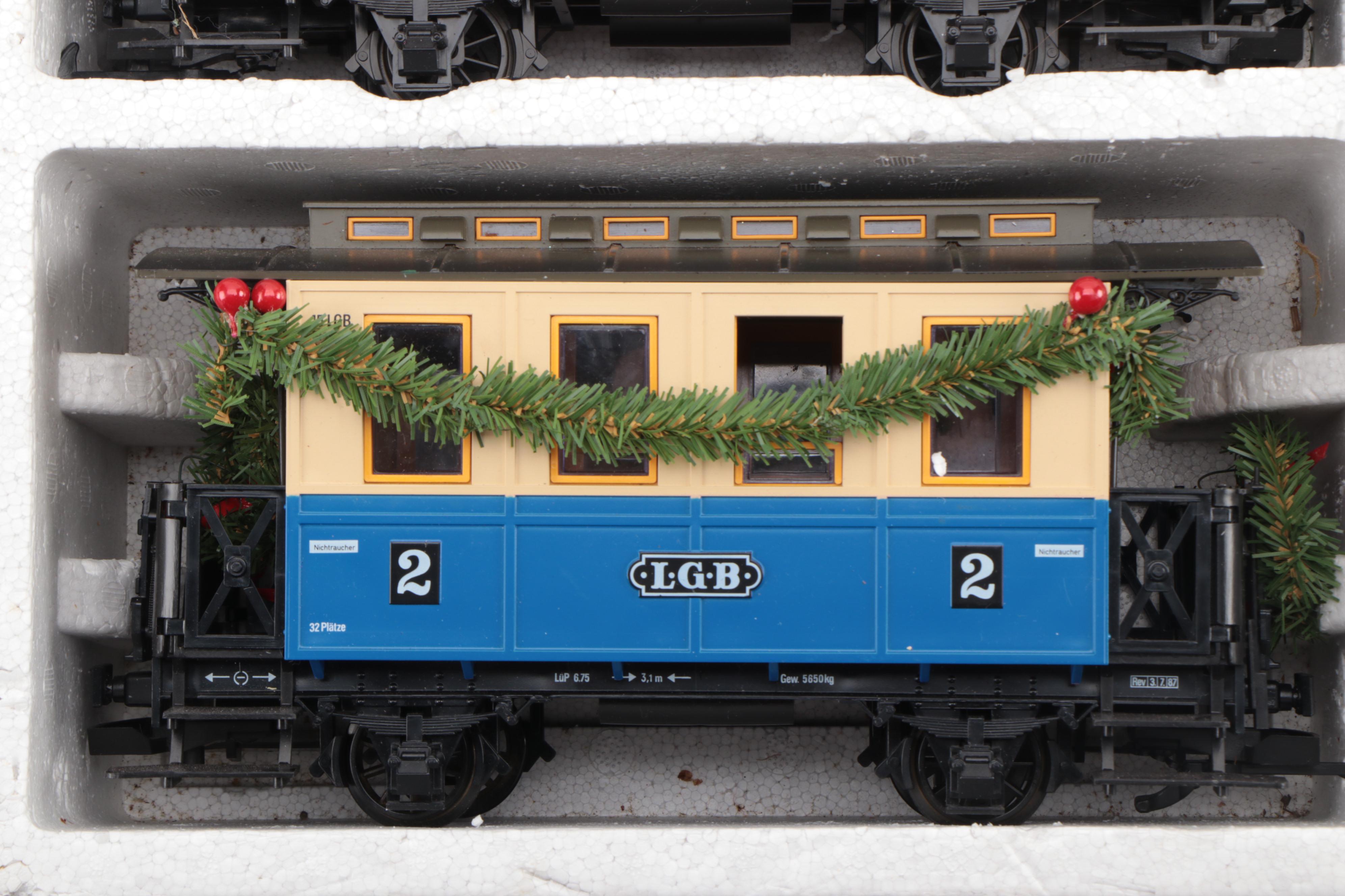 Lehmann-Gross-Bahn "The Big Train Passenger" Play Set in Original Packaging