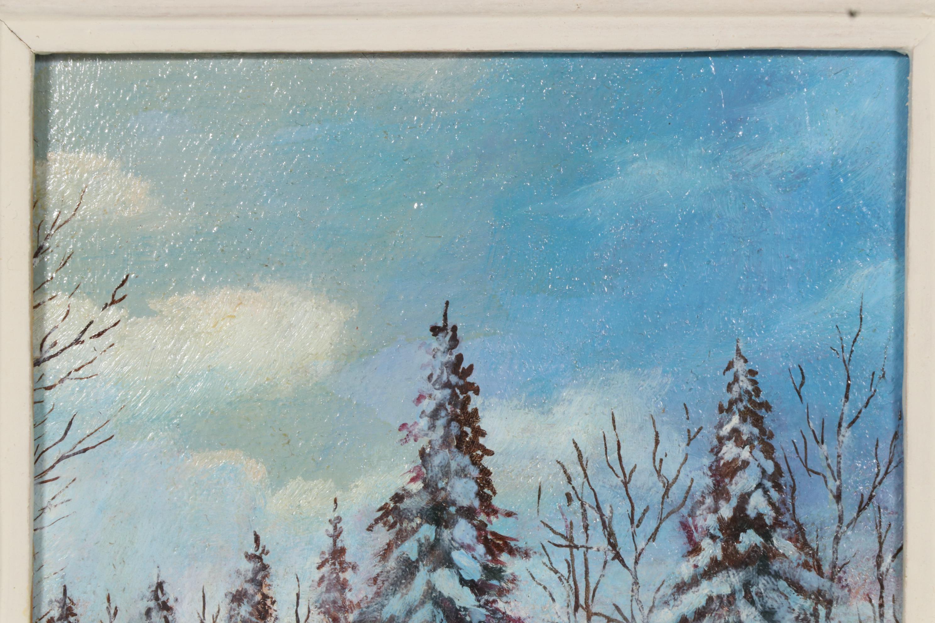 K. Yermakova Oil Paintings of Russian Scenes, Circa 1990