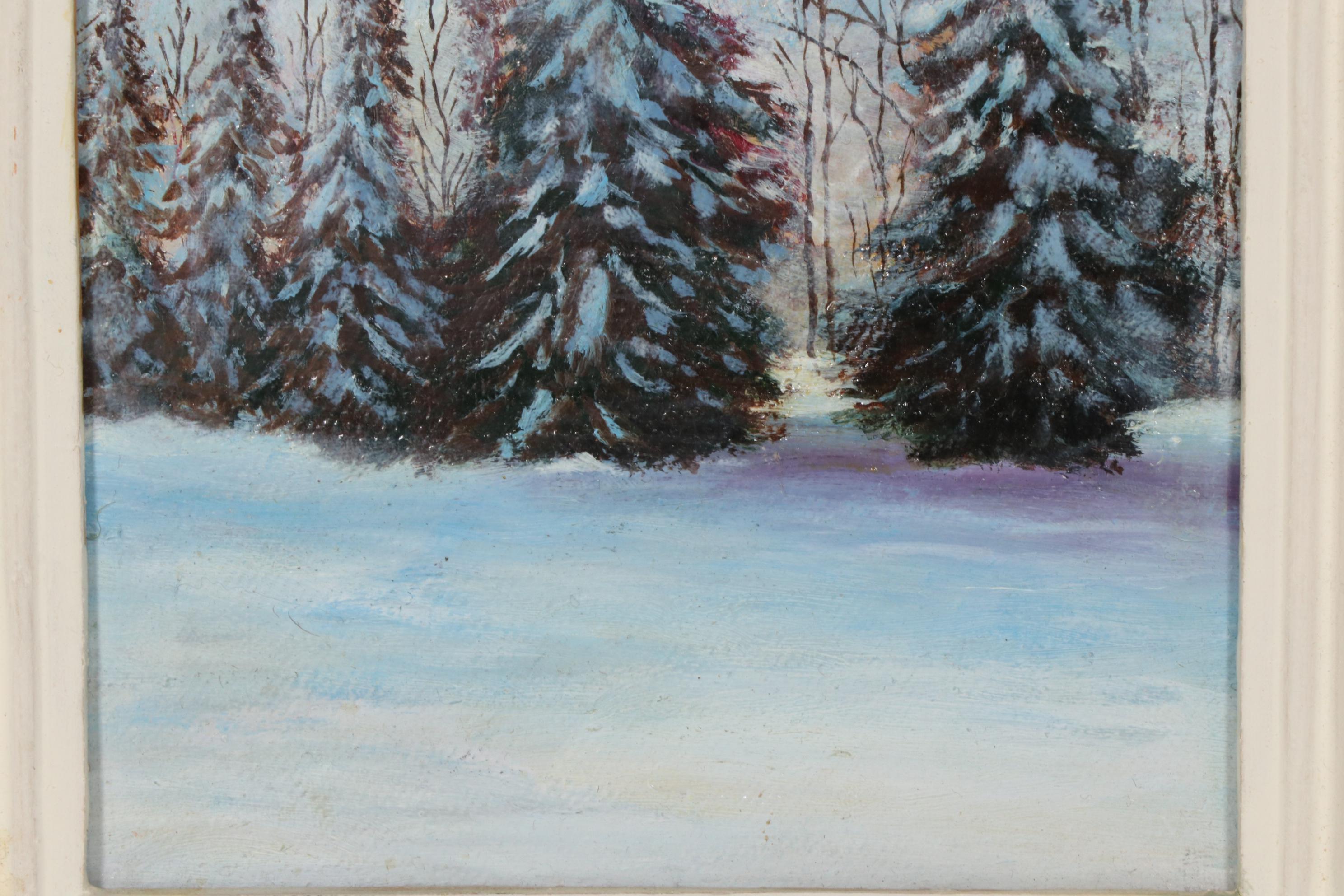 K. Yermakova Oil Paintings of Russian Scenes, Circa 1990