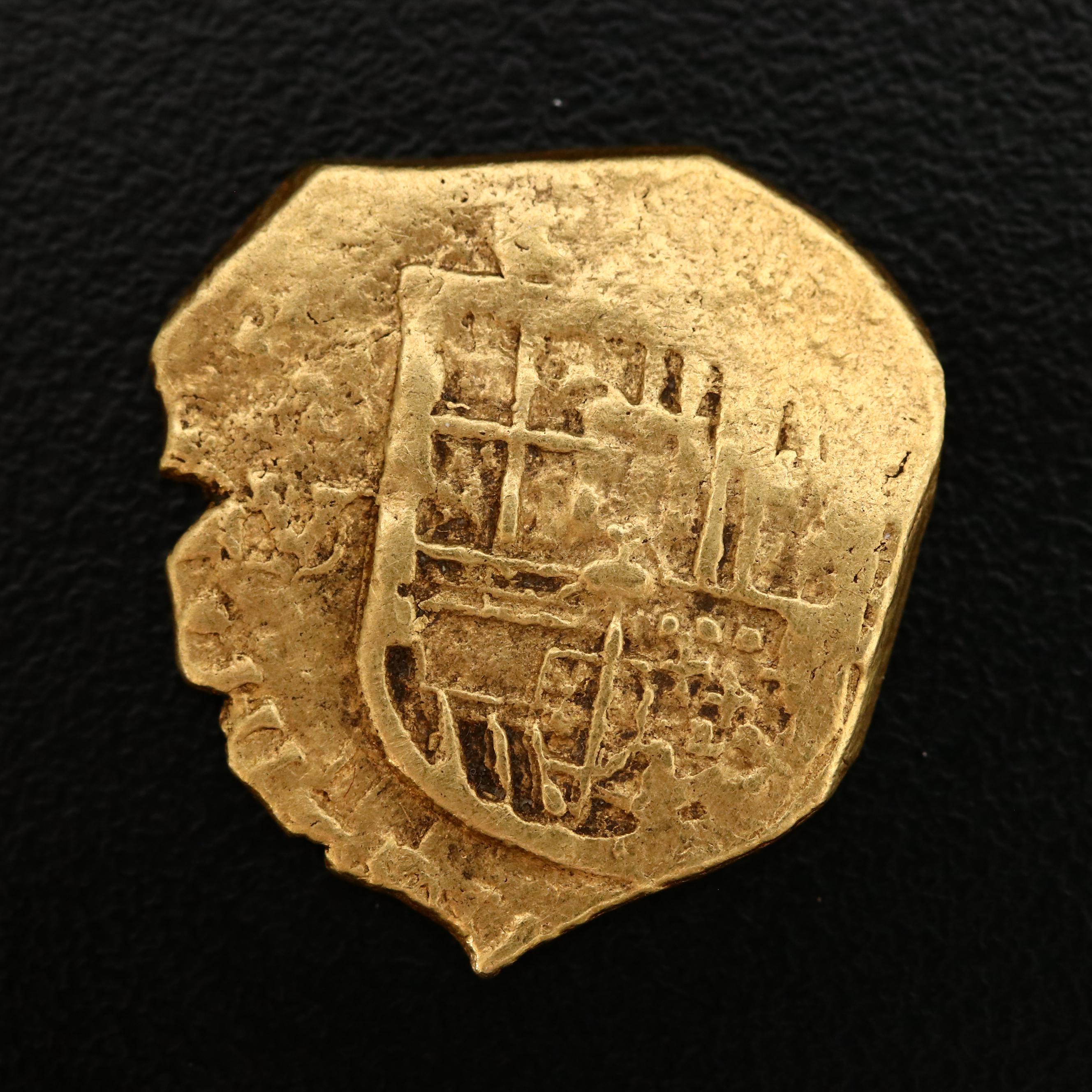 1611 Spanish 2-Escudo "Doubloon" Gold Cob Coin