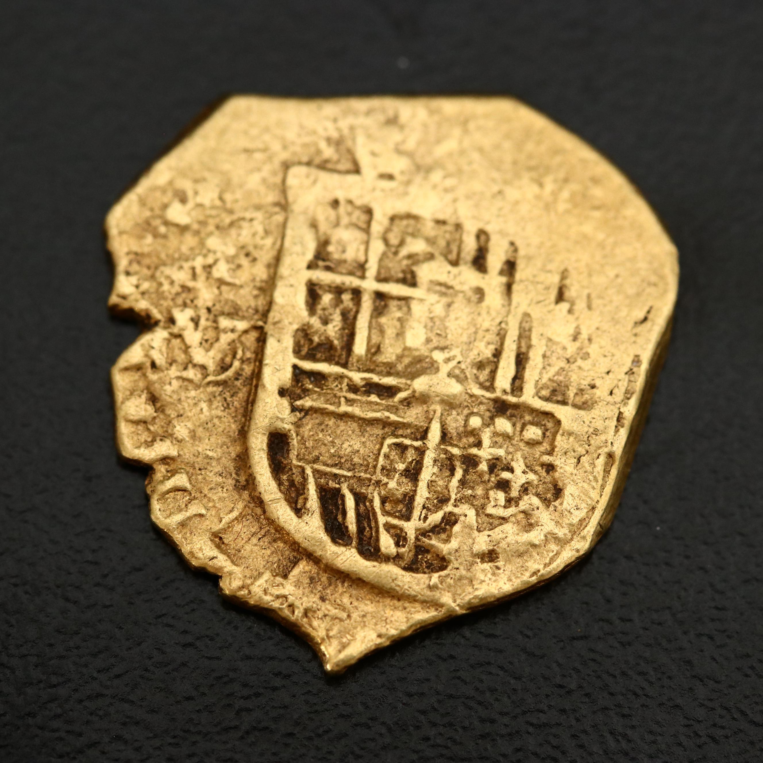 1611 Spanish 2-Escudo "Doubloon" Gold Cob Coin