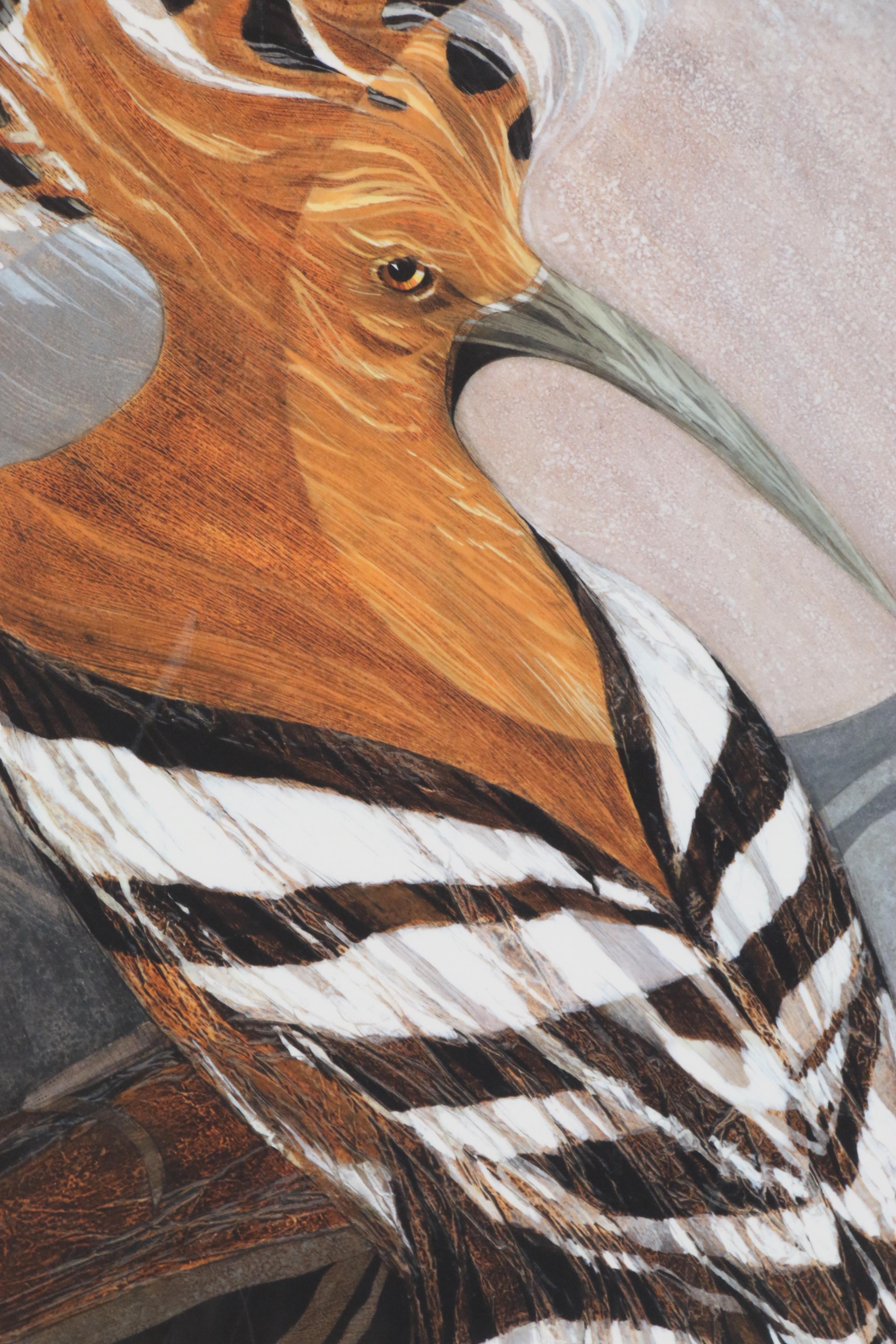 Arlene M. Voelker Giclée "Hoopoe", 21st Century