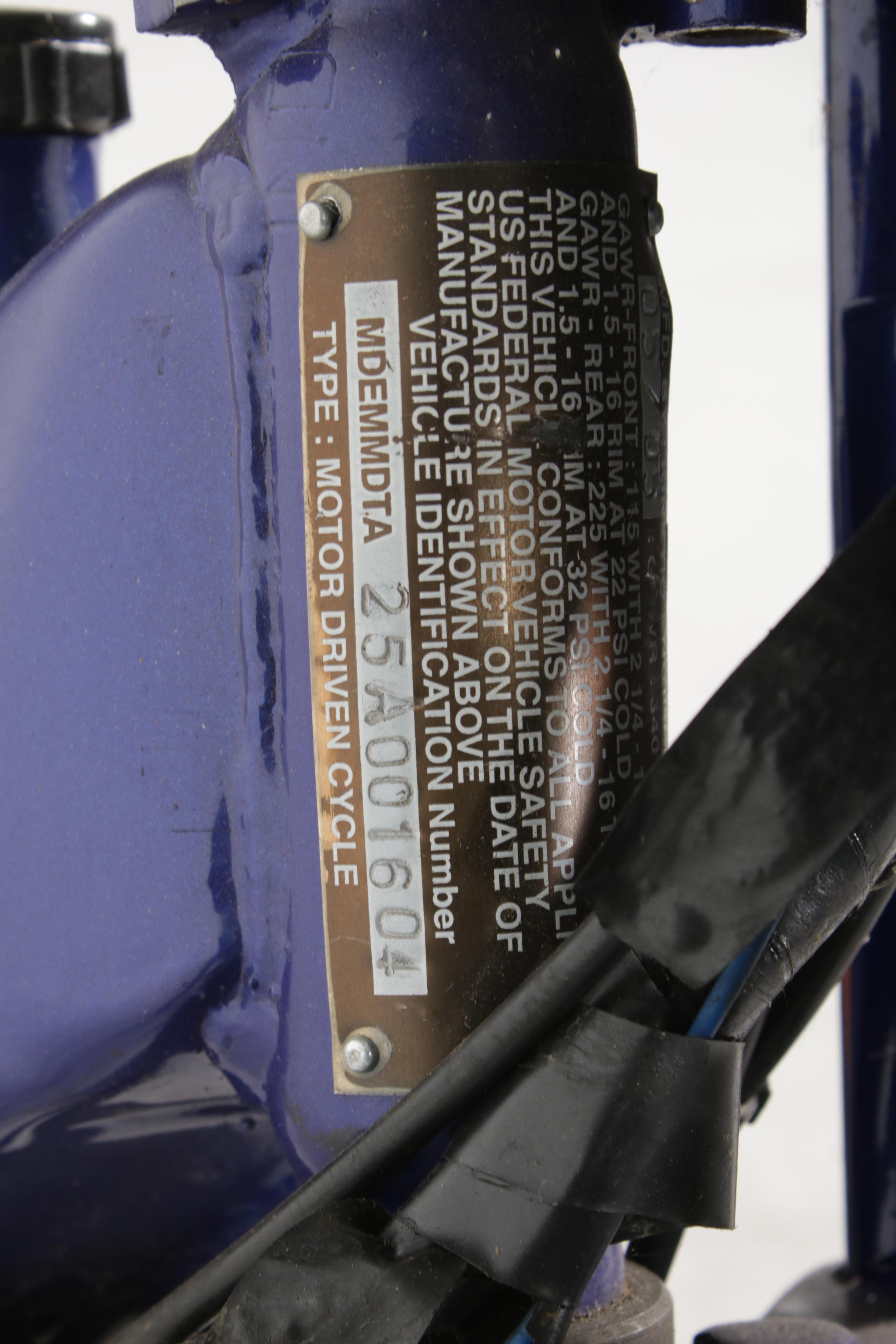 Kinetic Engineering TFR Gas Powered Moped