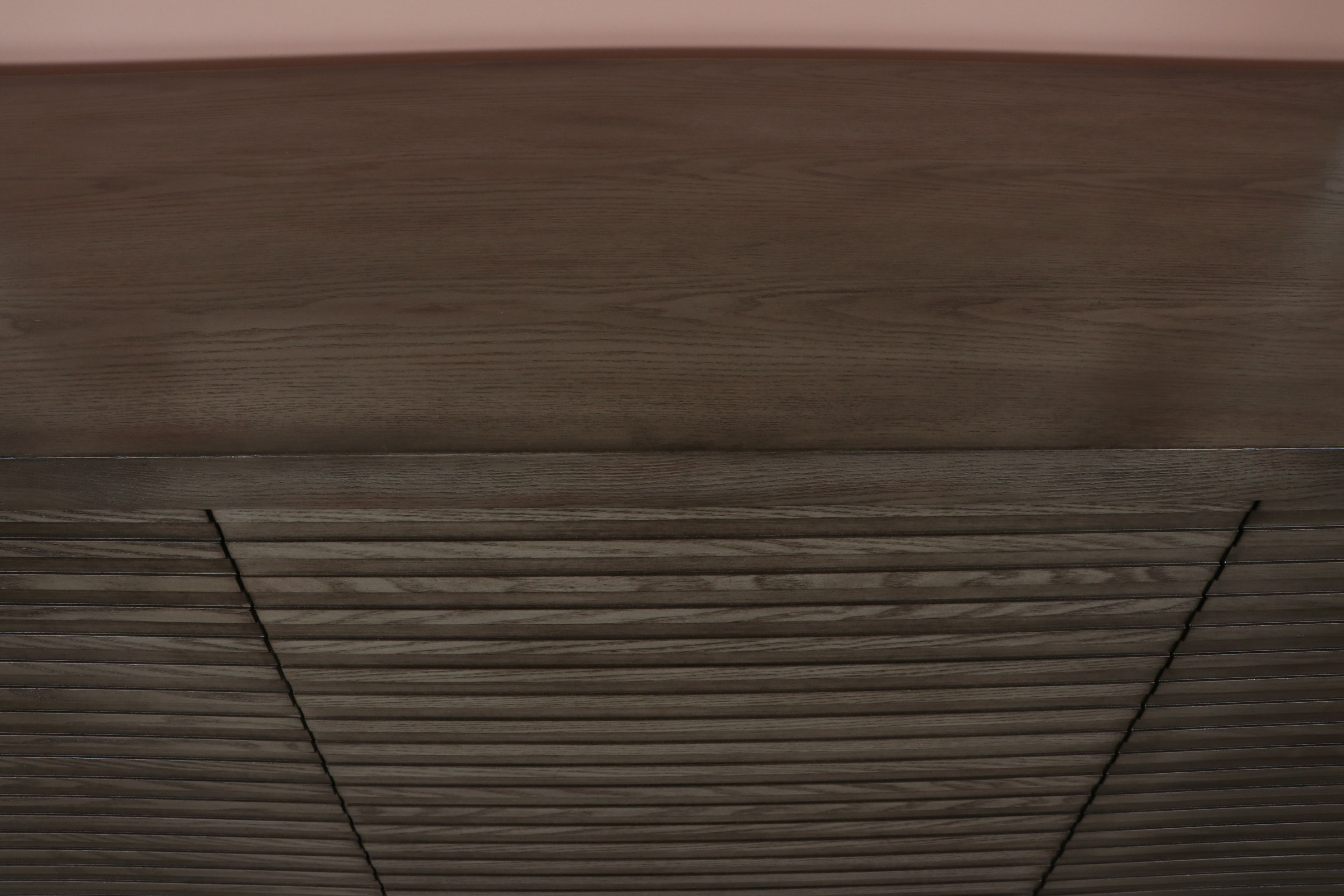 Modern Three-Door Sideboard in Driftwood Grey Finish