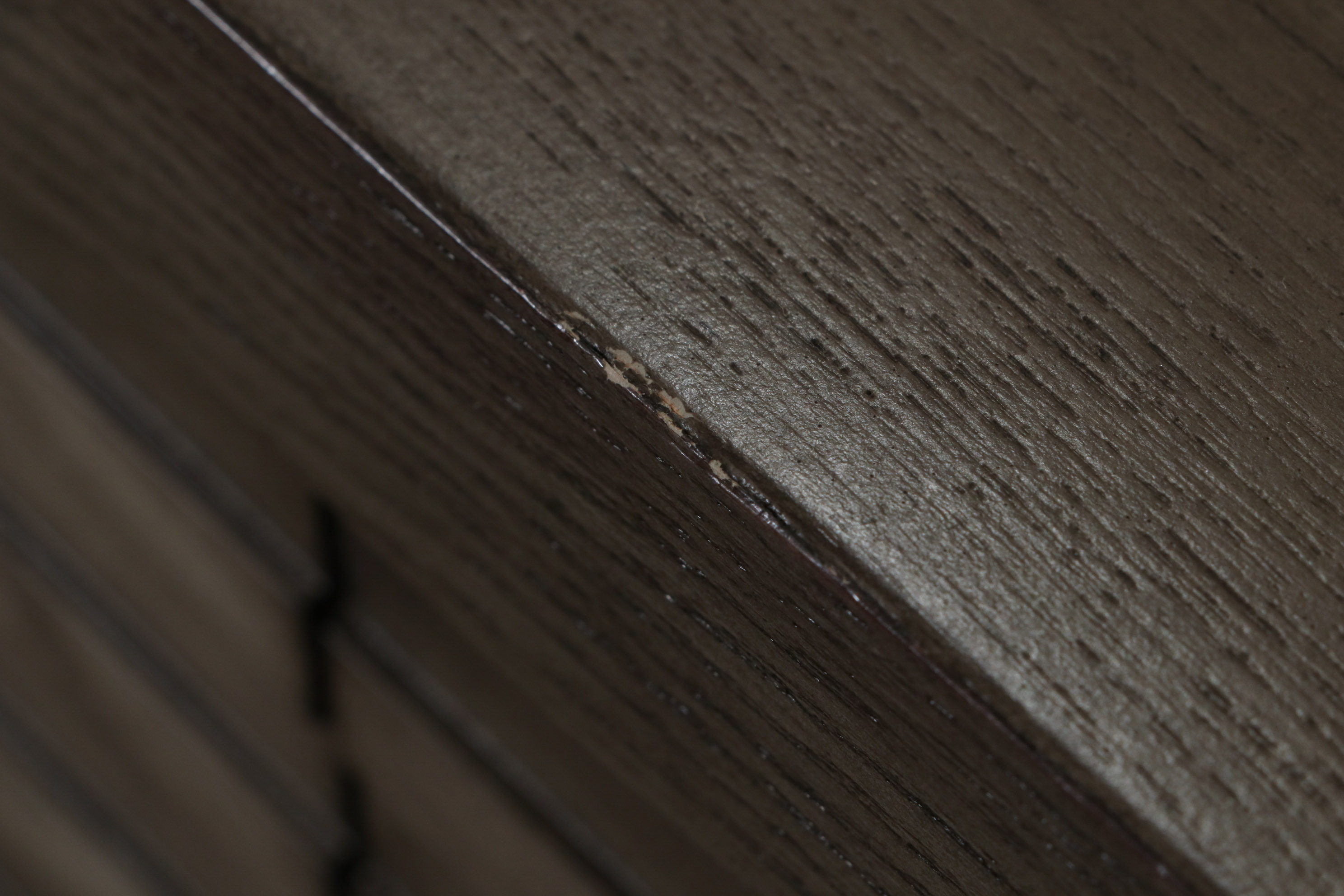 Modern Three-Door Sideboard in Driftwood Grey Finish