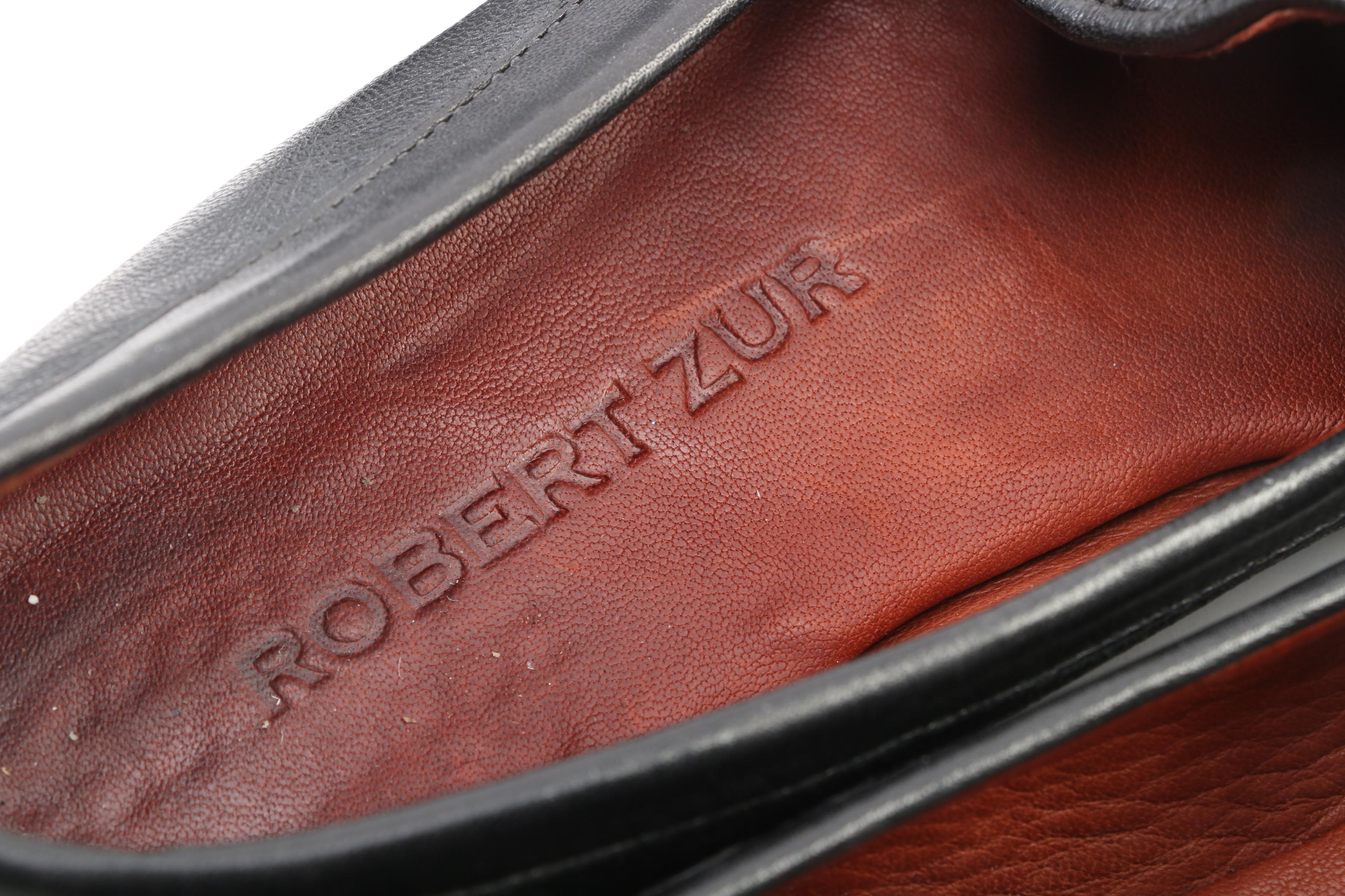 Tory Burch and Robert Zur Black Leather Flip-Flops and Loafers