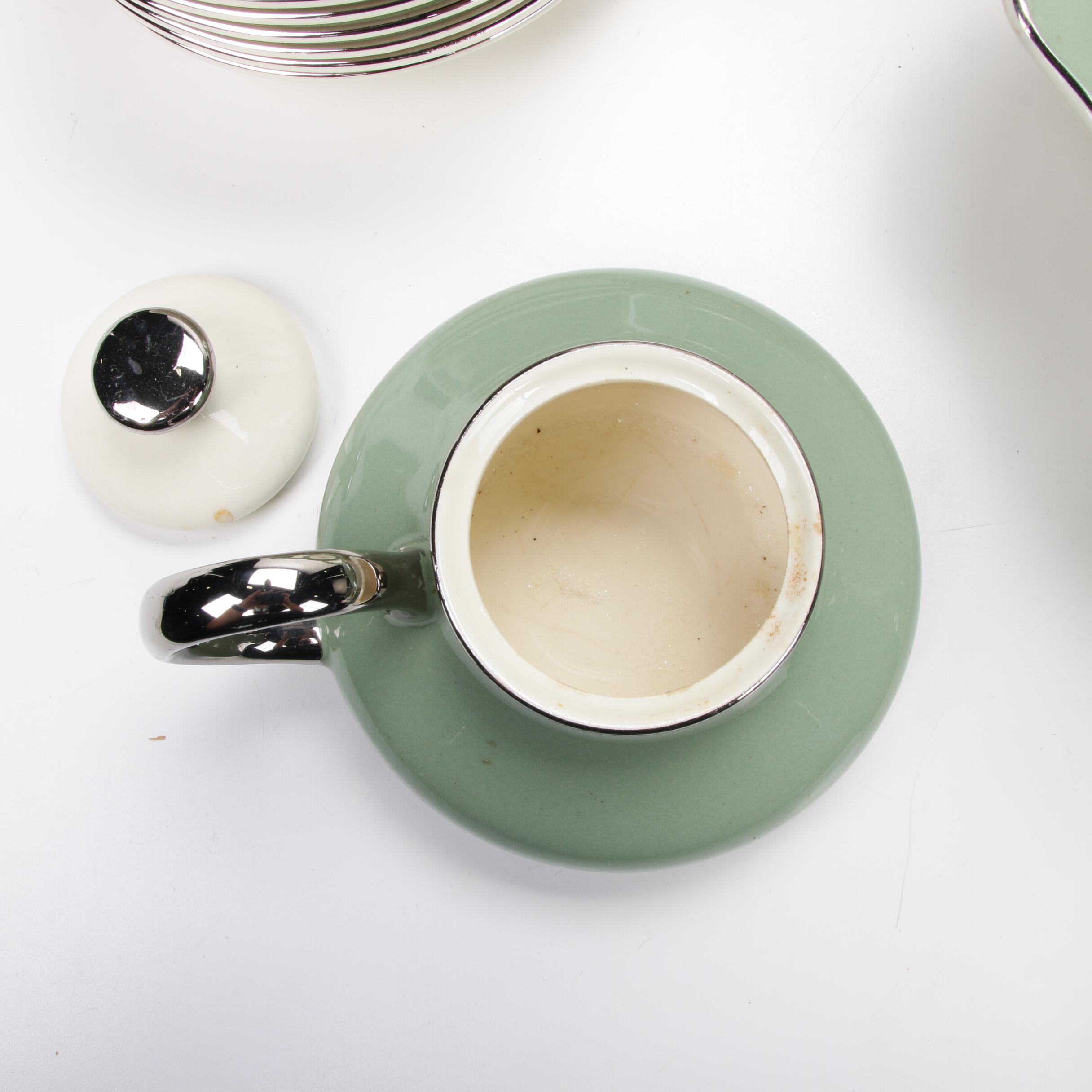 The Harker Pottery Co. "Slender Leaf" Dinnerware