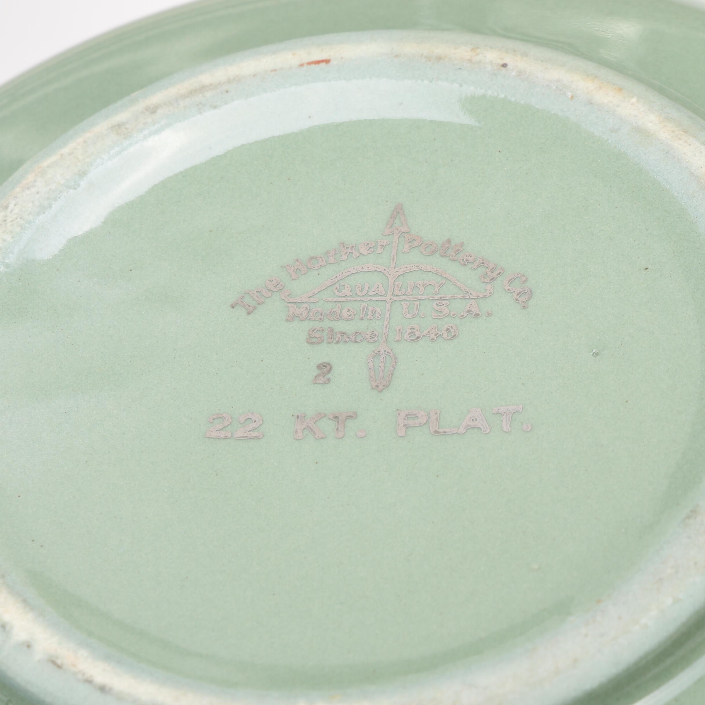 The Harker Pottery Co. "Slender Leaf" Dinnerware