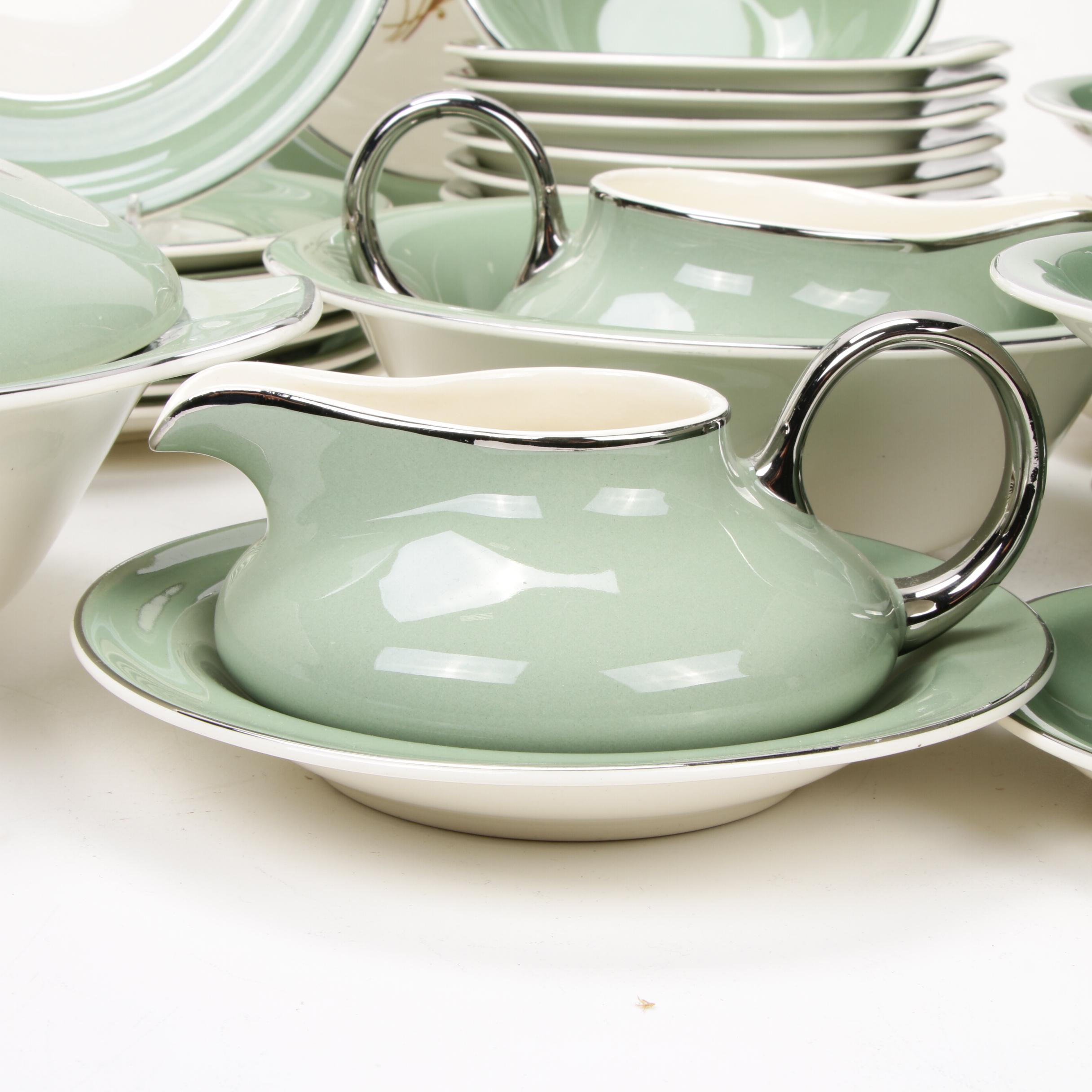 The Harker Pottery Co. "Slender Leaf" Dinnerware