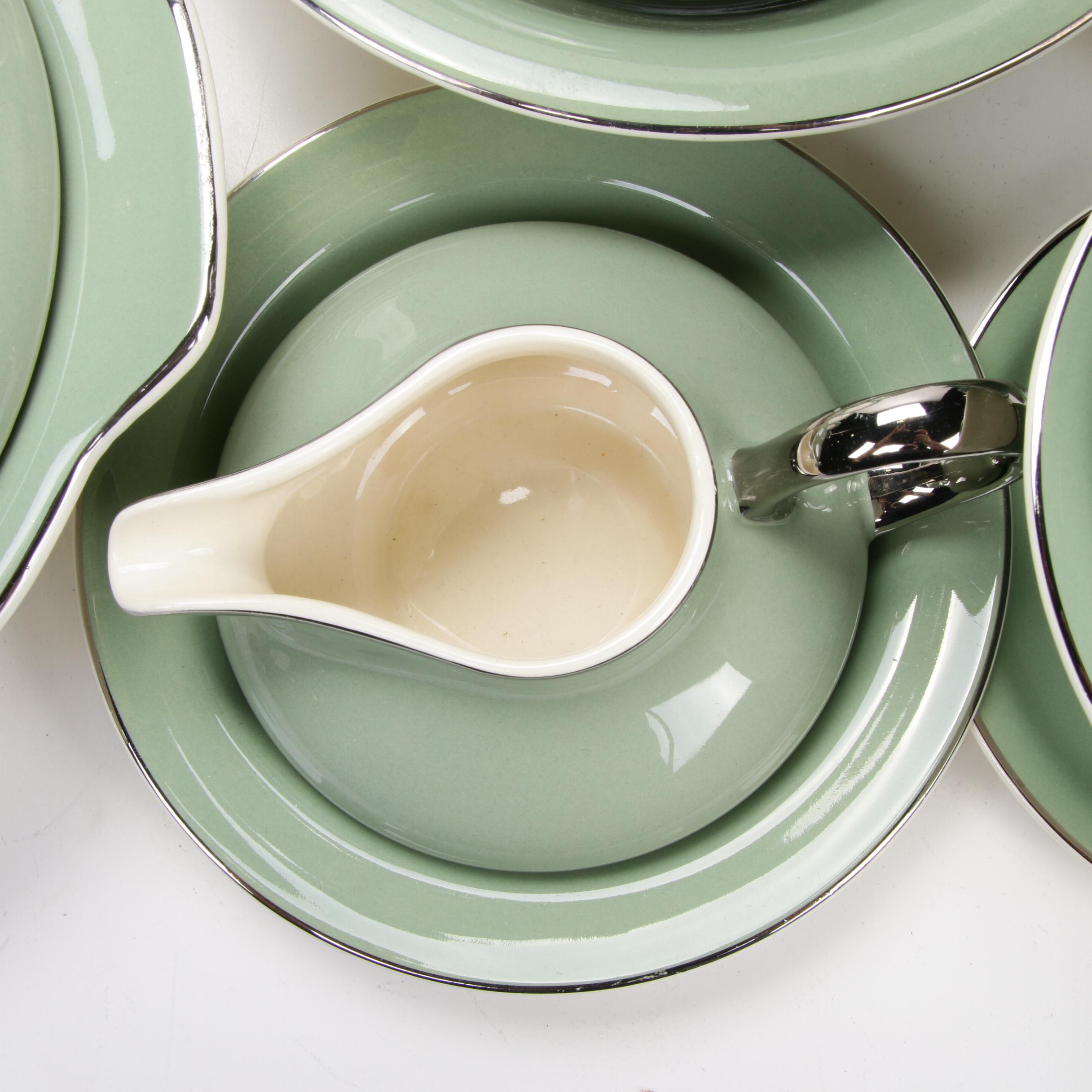 The Harker Pottery Co. "Slender Leaf" Dinnerware