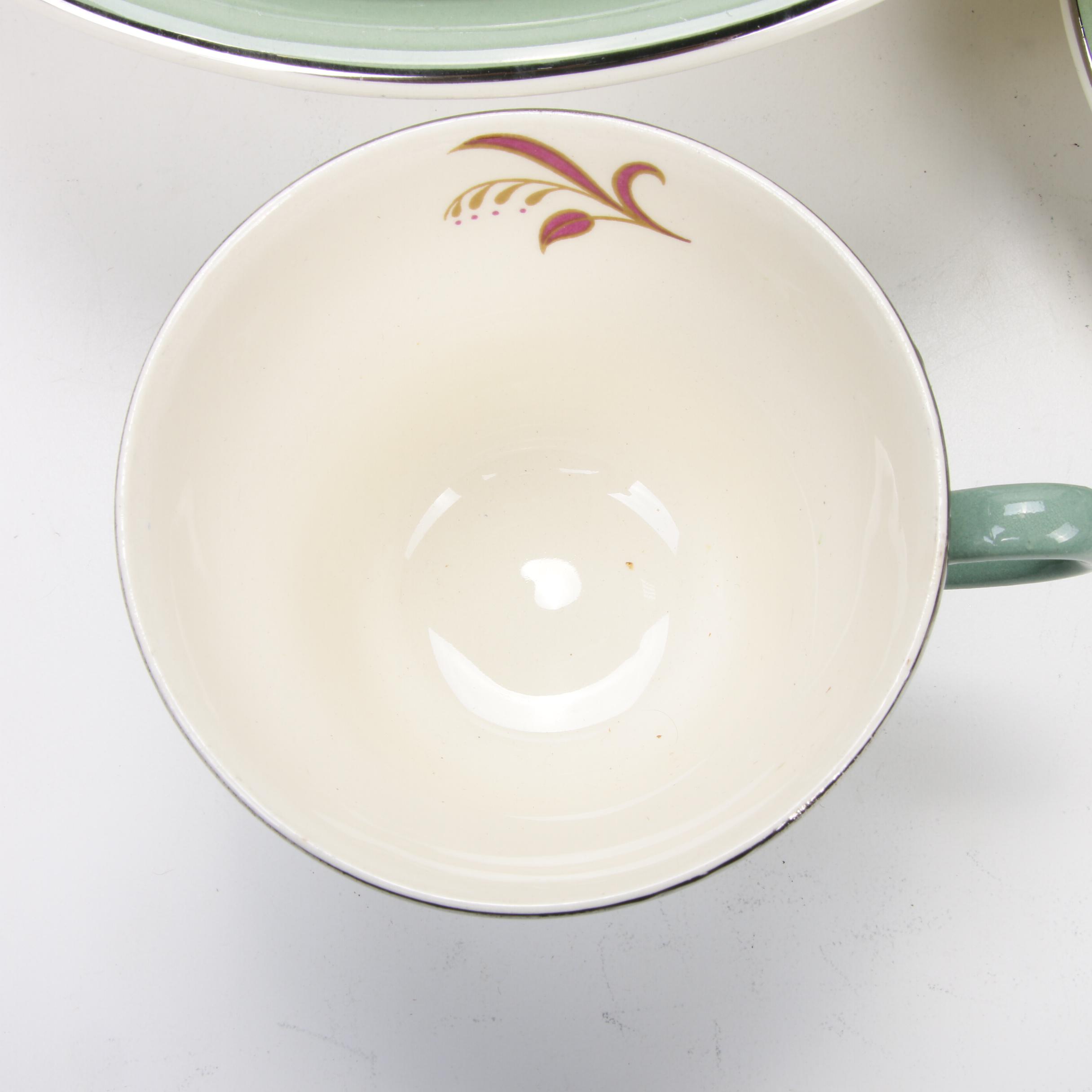 The Harker Pottery Co. "Slender Leaf" Dinnerware