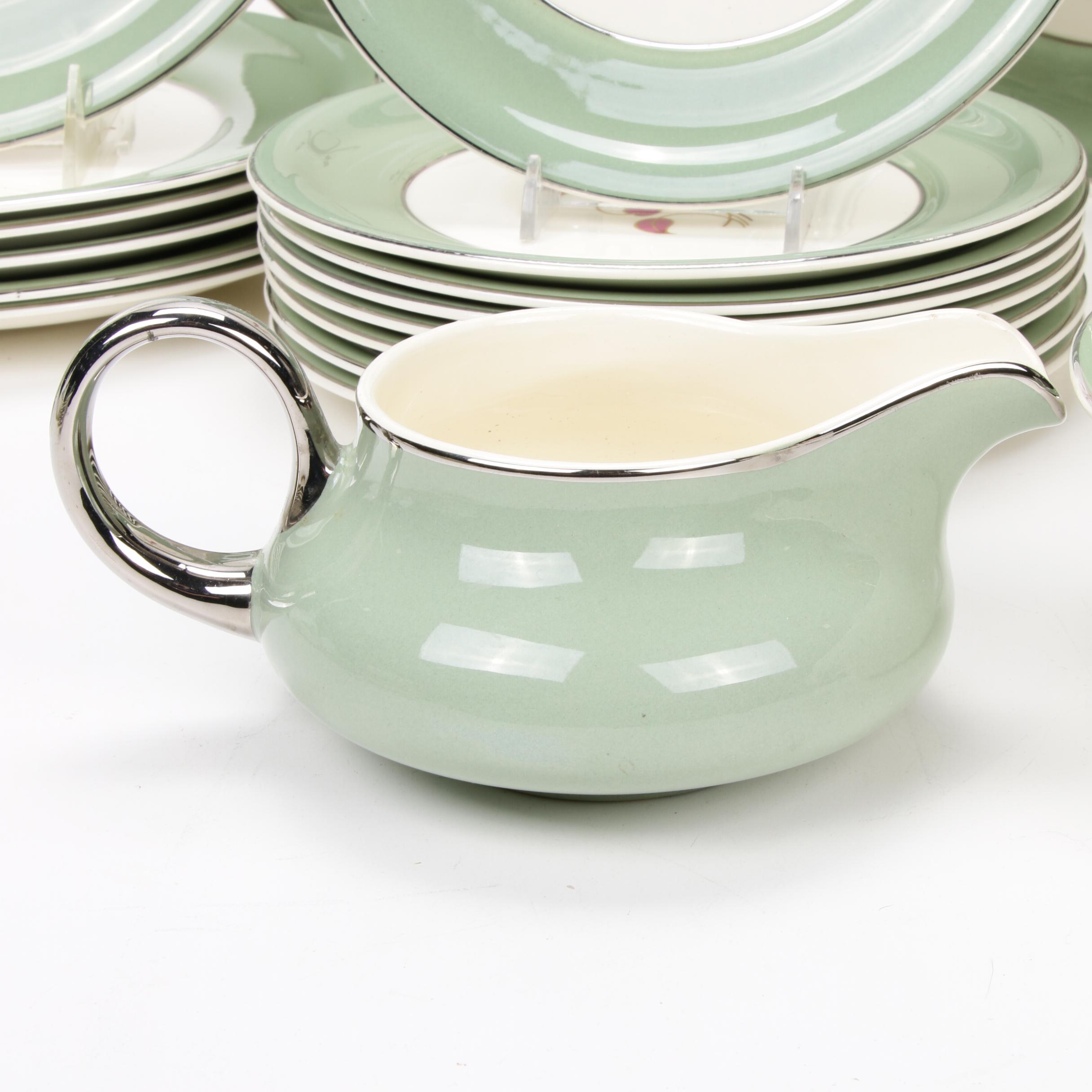 The Harker Pottery Co. "Slender Leaf" Dinnerware