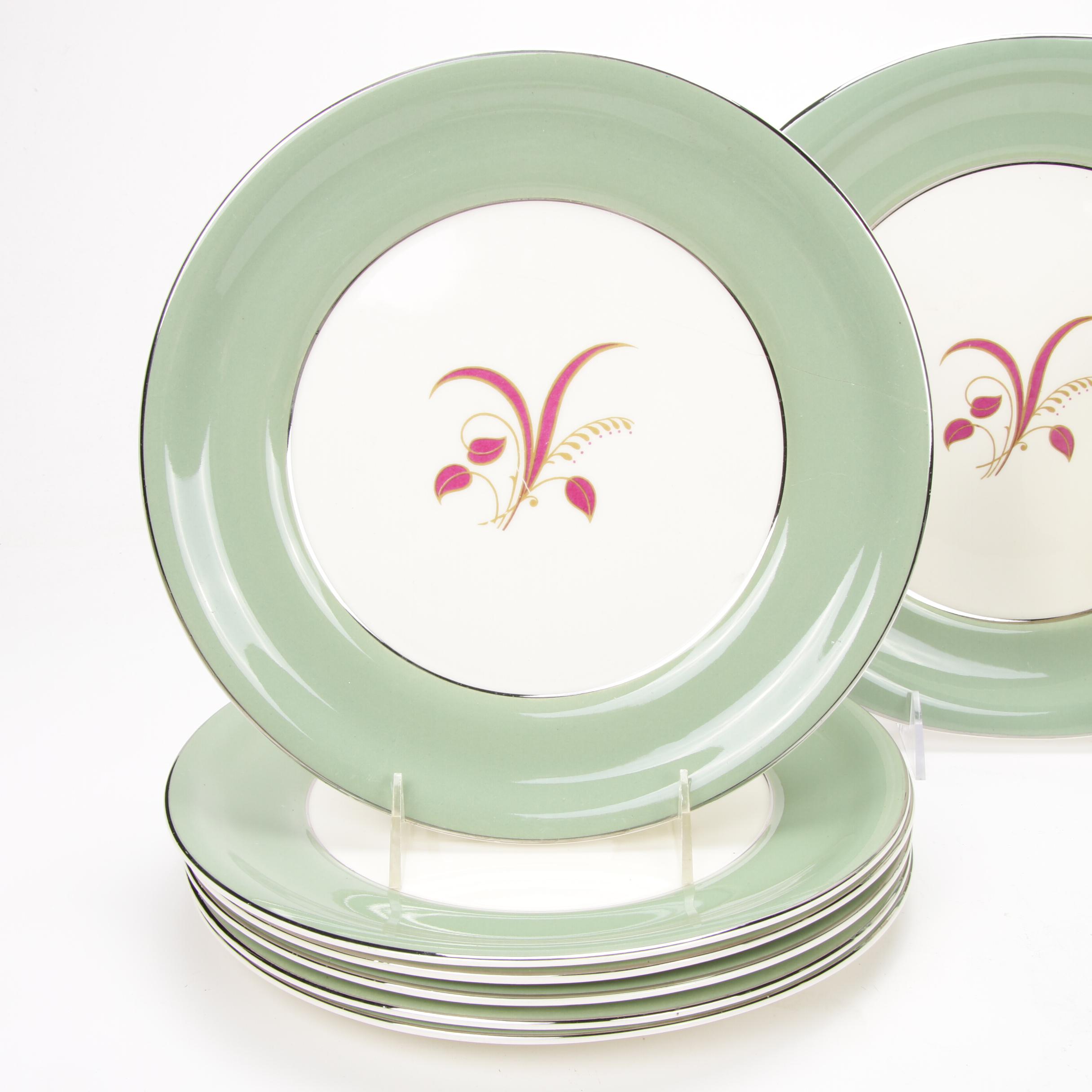 The Harker Pottery Co. "Slender Leaf" Dinnerware