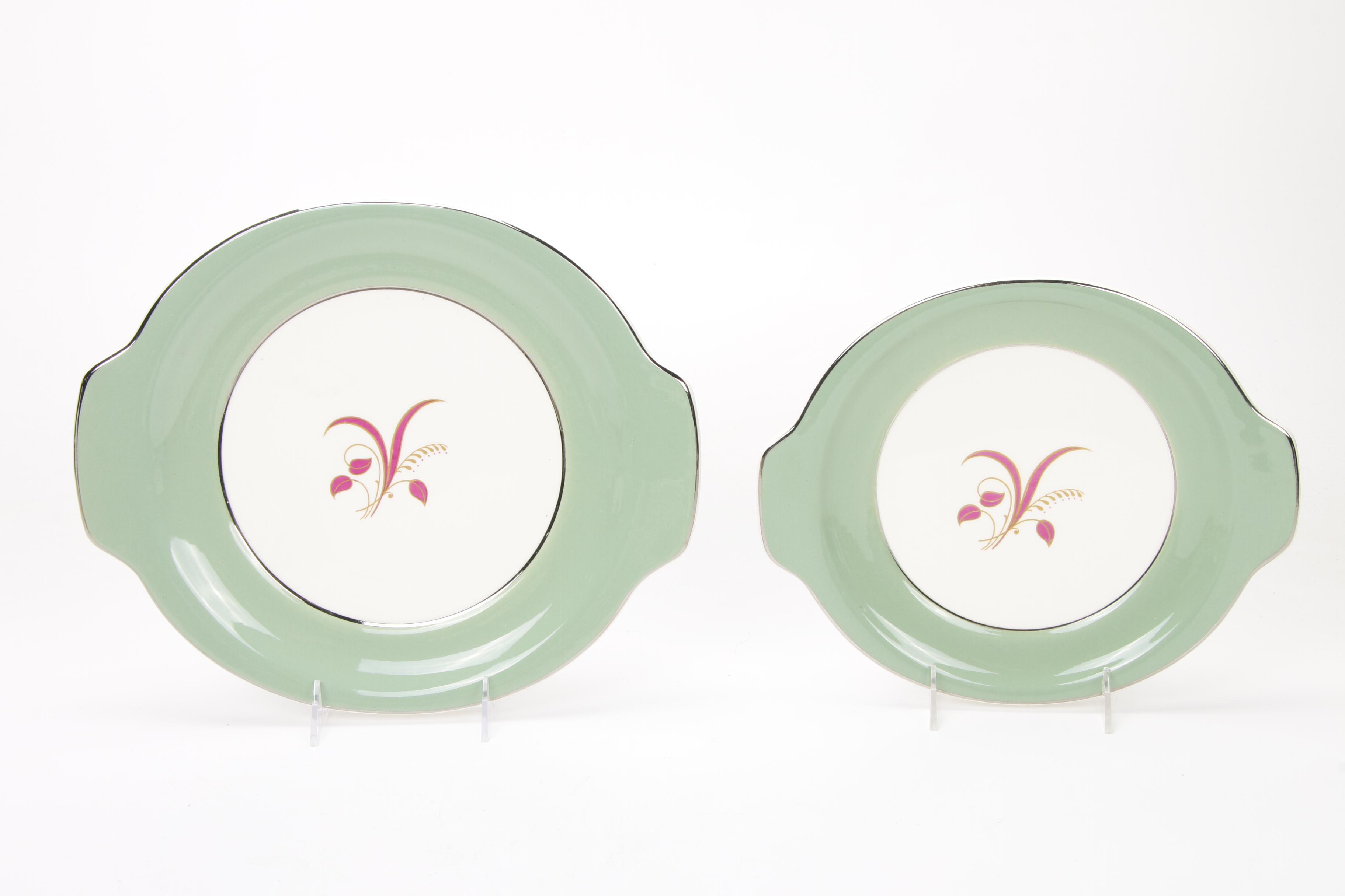 The Harker Pottery Co. "Slender Leaf" Dinnerware
