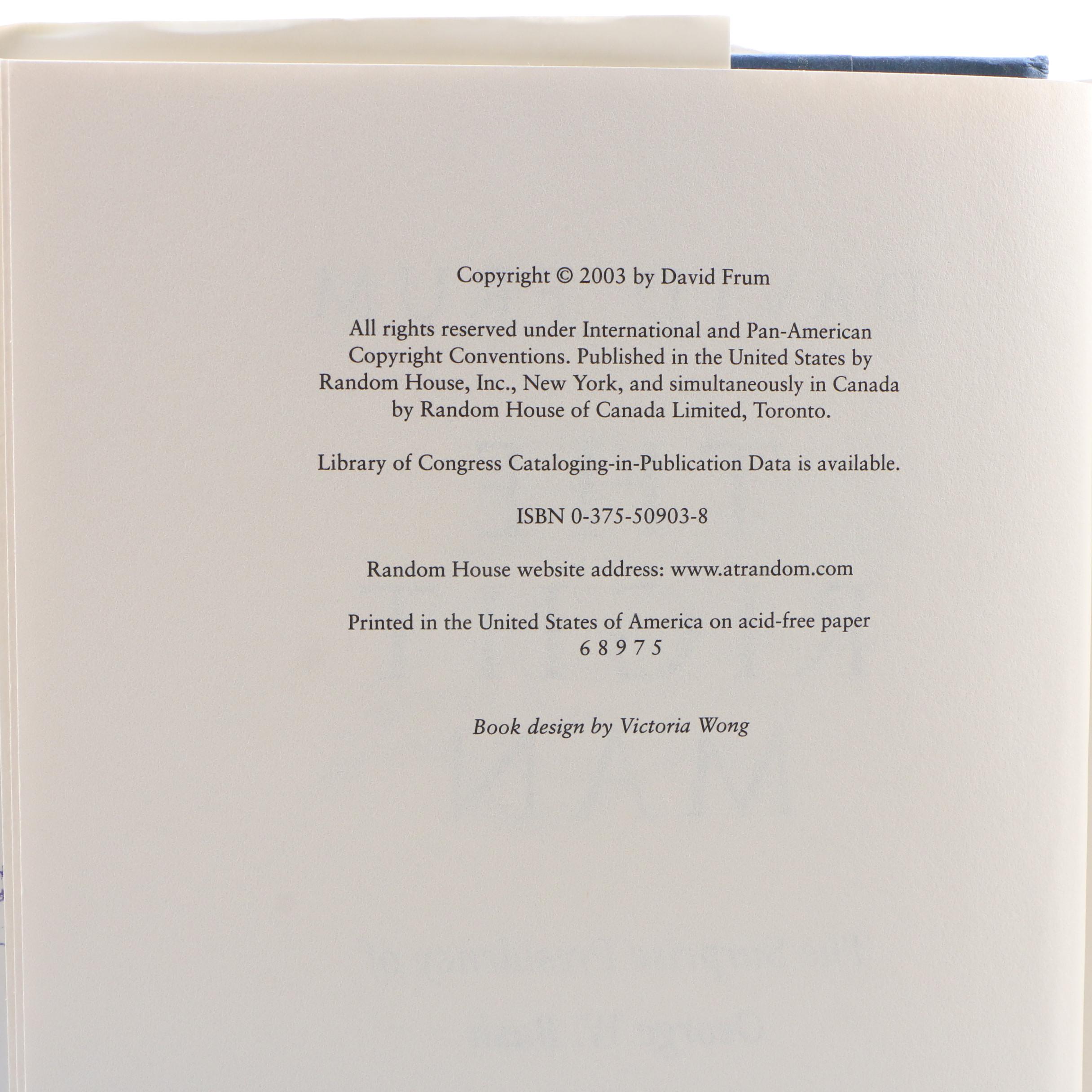 First Edition "Eisenhower: At War 1943–1945" by David Eisenhower and Other Books