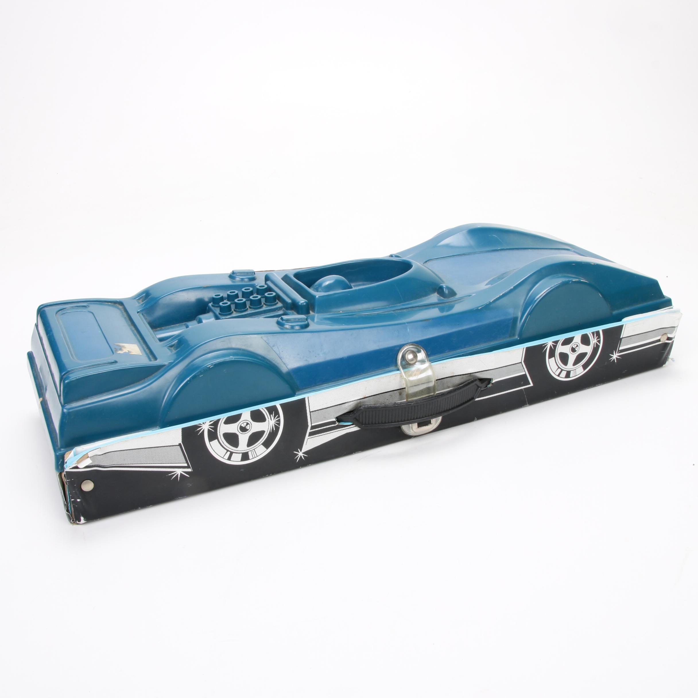 Lesney's Matchbox Full Race-car Case and Micro-Machines Vehicles and Airplanes