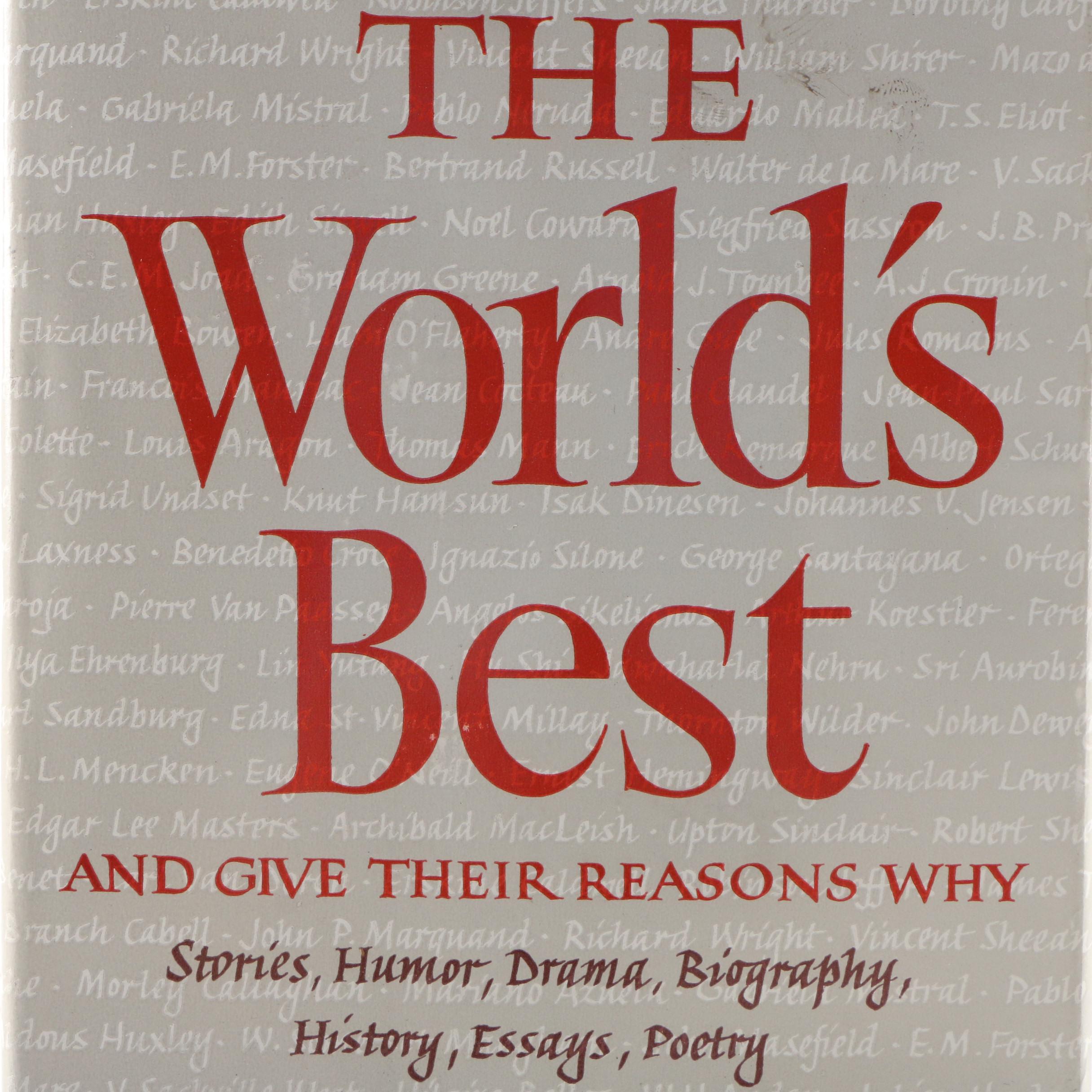 Fiction and Nonfiction Books Including "The World's Best" Literature Compendium