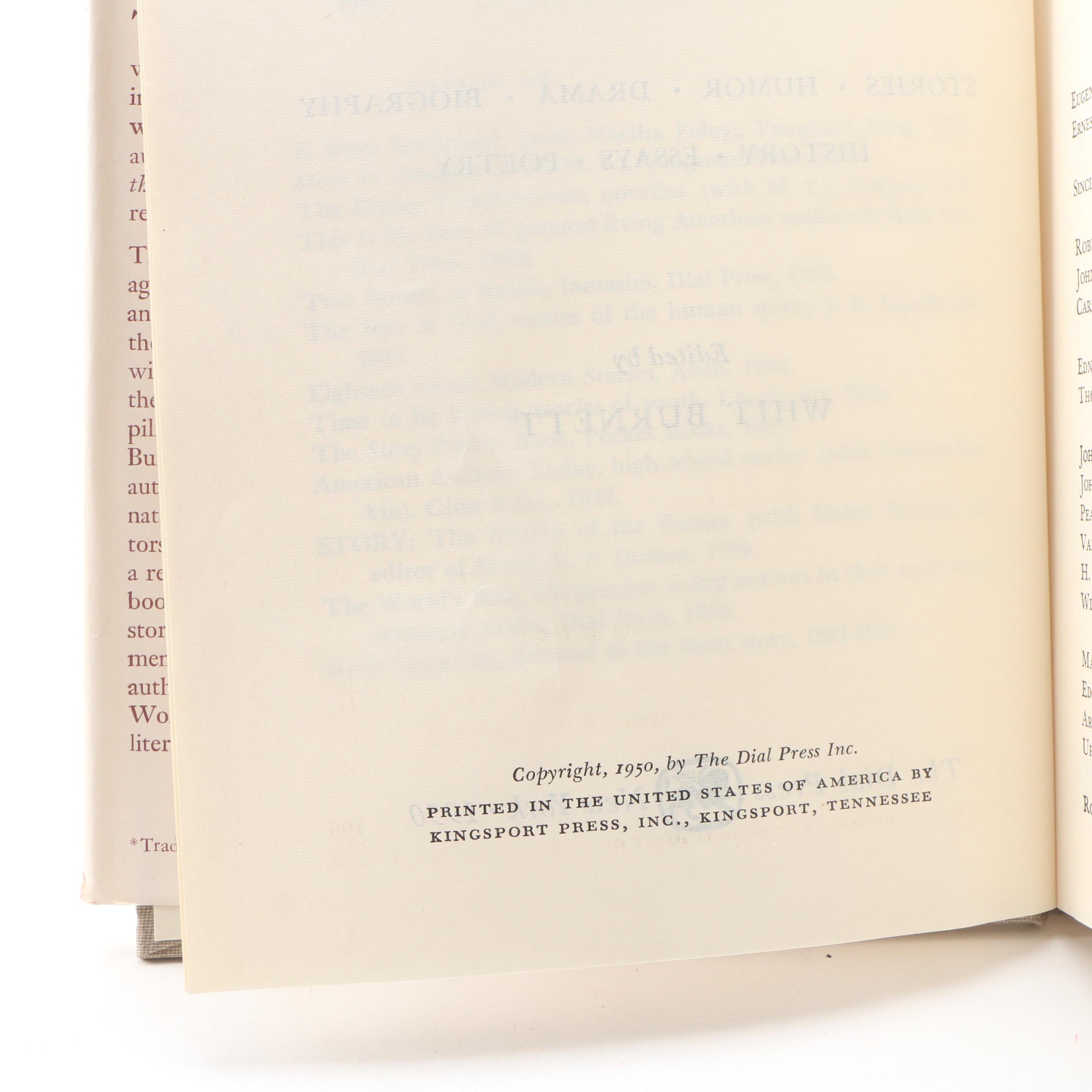 Fiction and Nonfiction Books Including "The World's Best" Literature Compendium