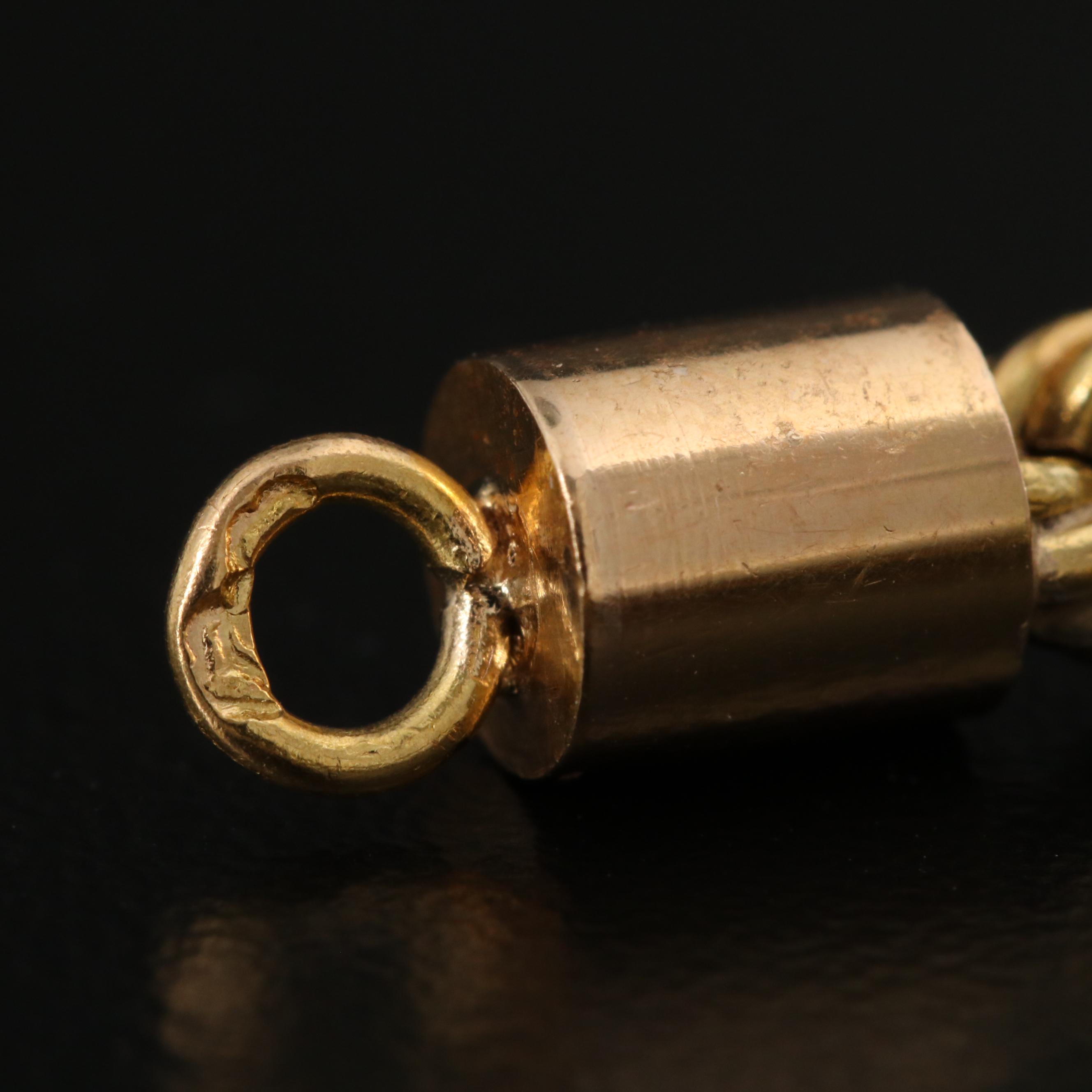 18K Twisted Rope Chain Necklace