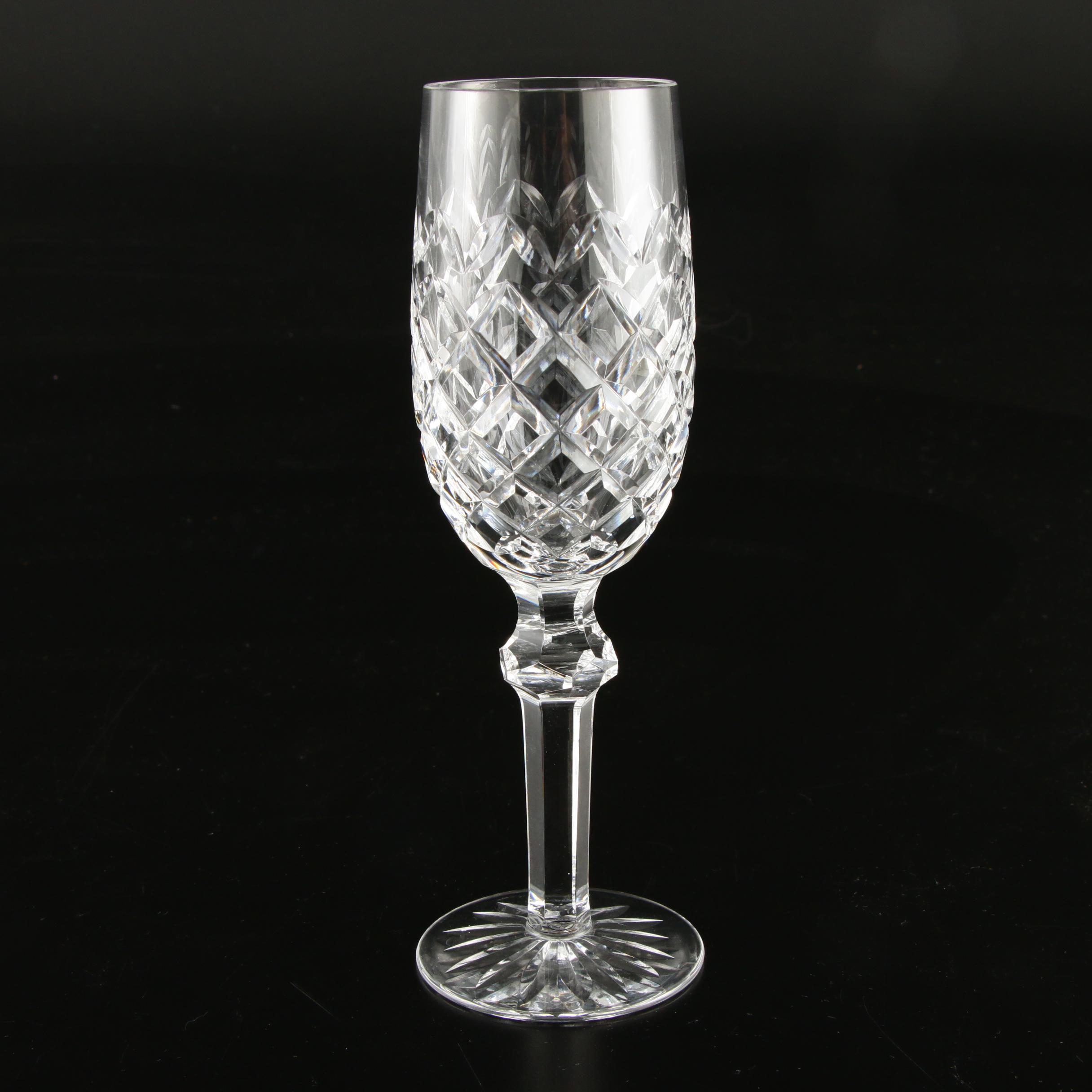 Waterford Crystal "Powerscourt" Fluted Champagne Glasses