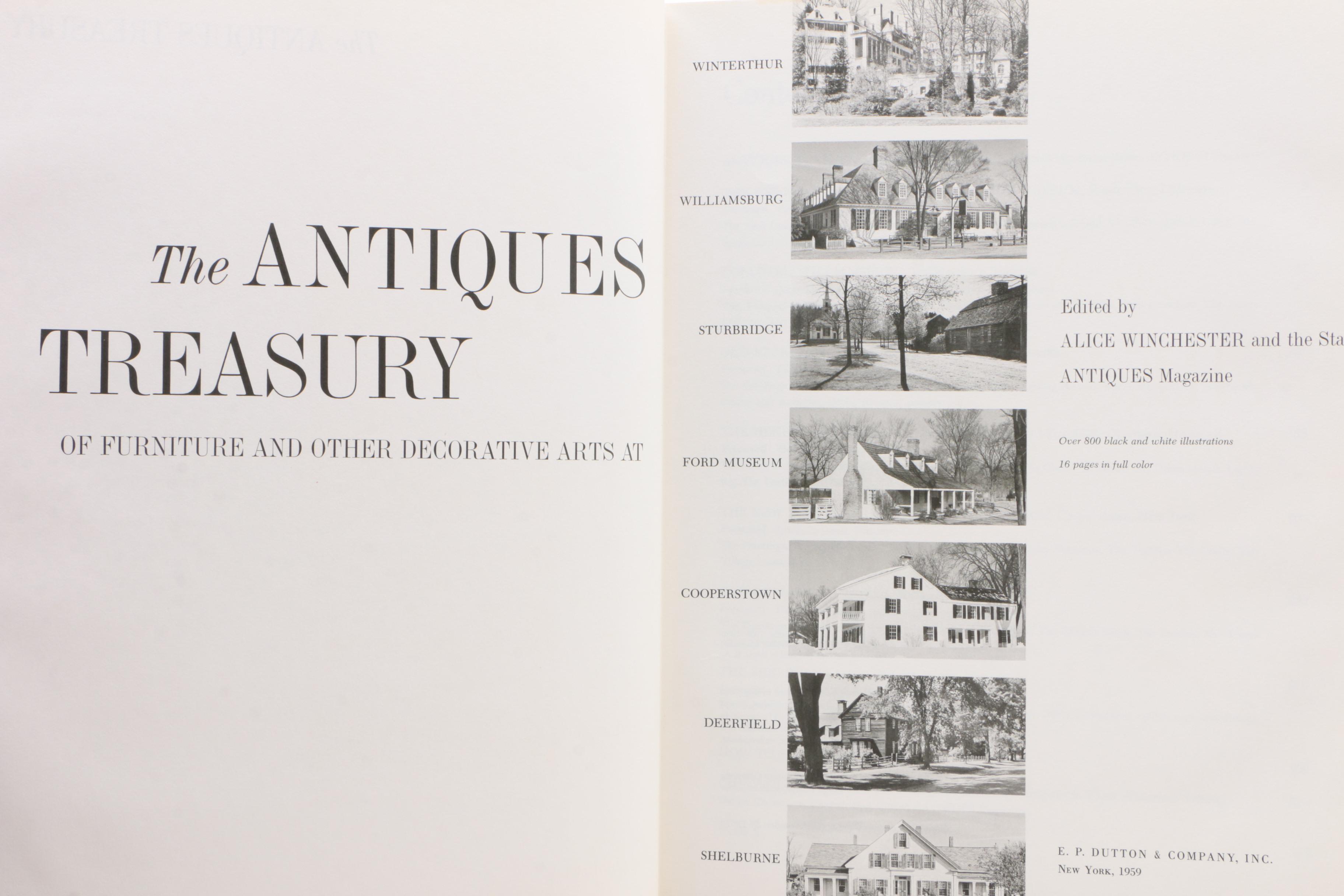 Antiques and Collecting Reference Books Including "Know Your Heirlooms"