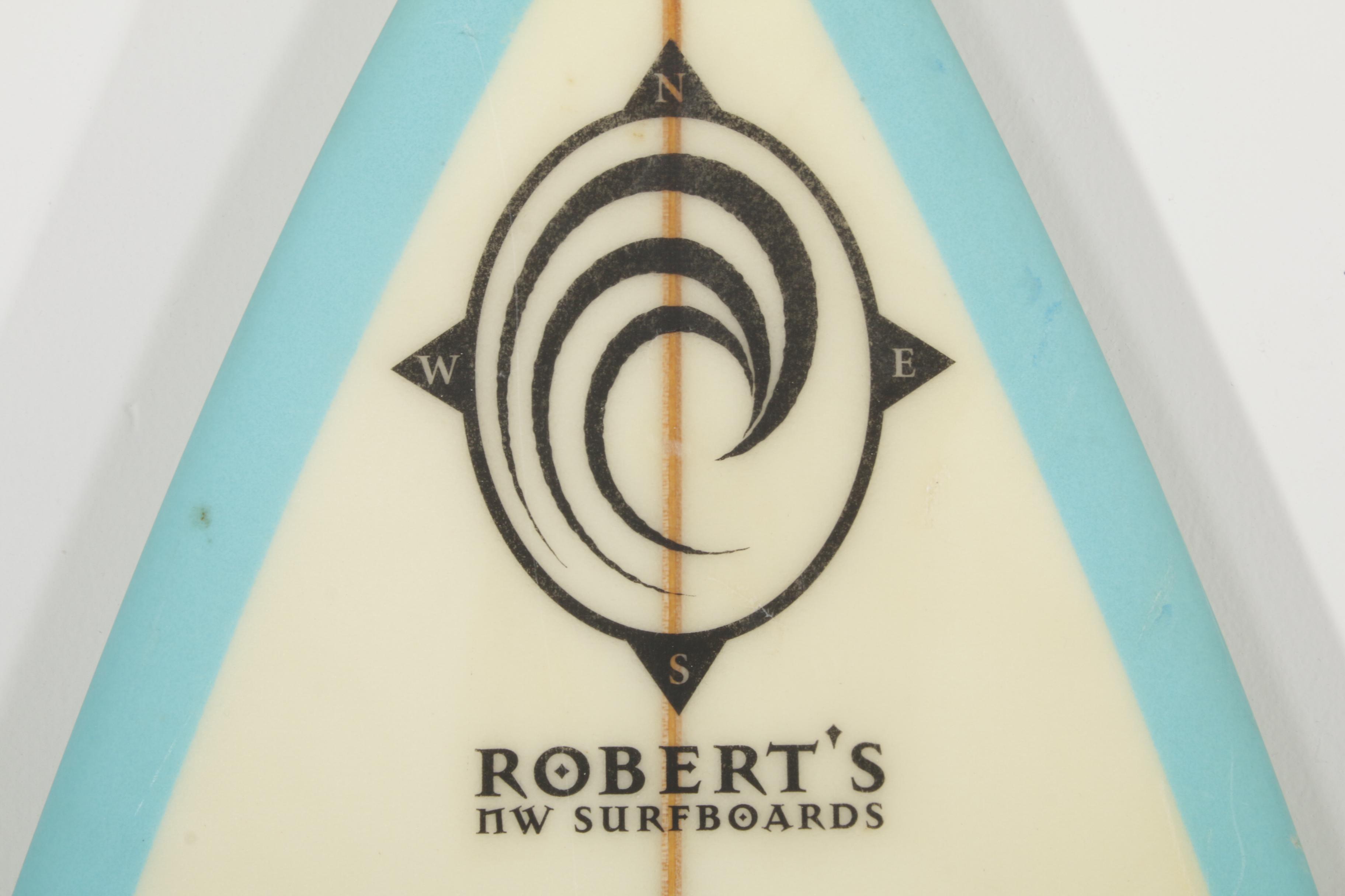 Surfboard Advertisement Memorabilia Featuring Hollister