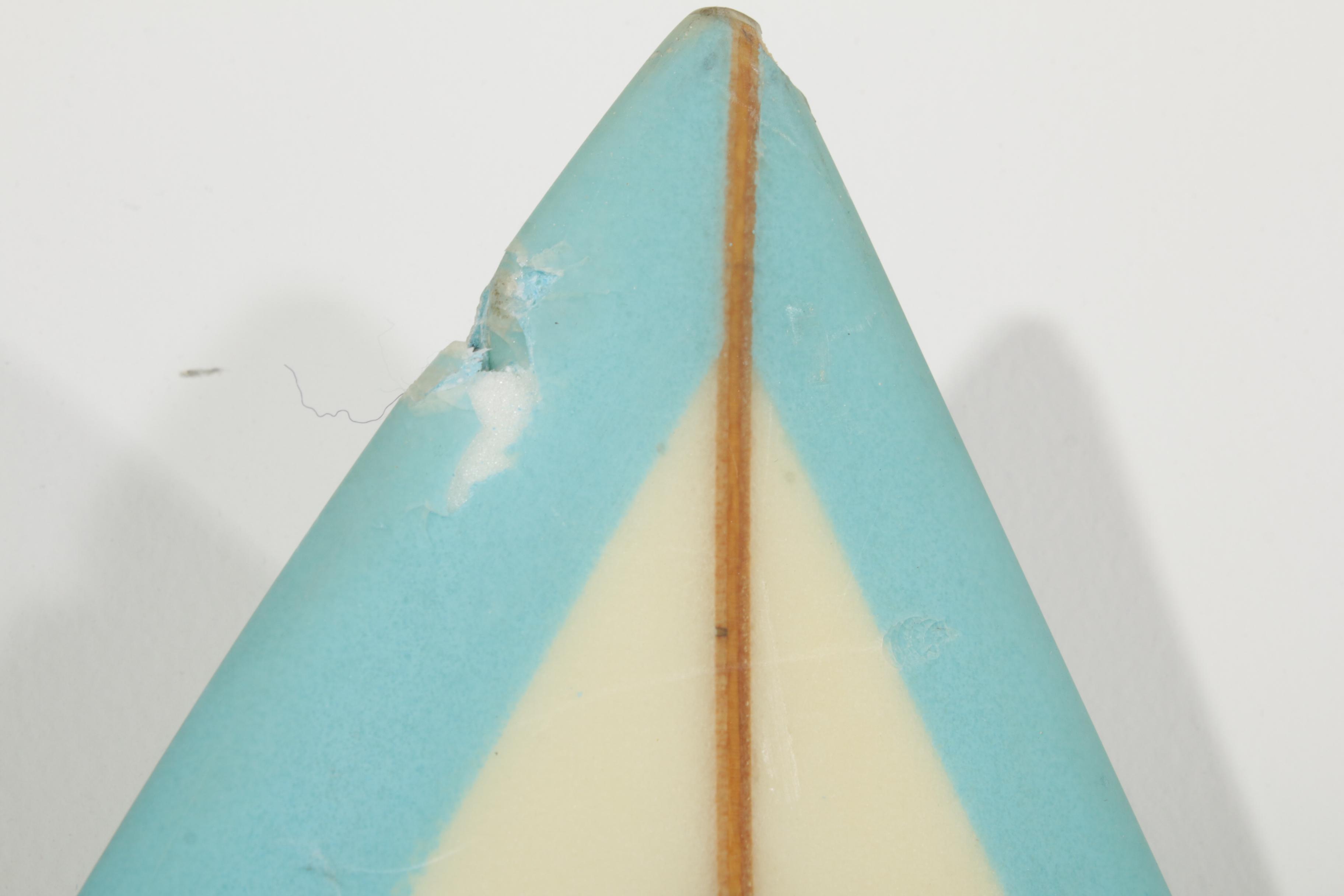 Surfboard Advertisement Memorabilia Featuring Hollister