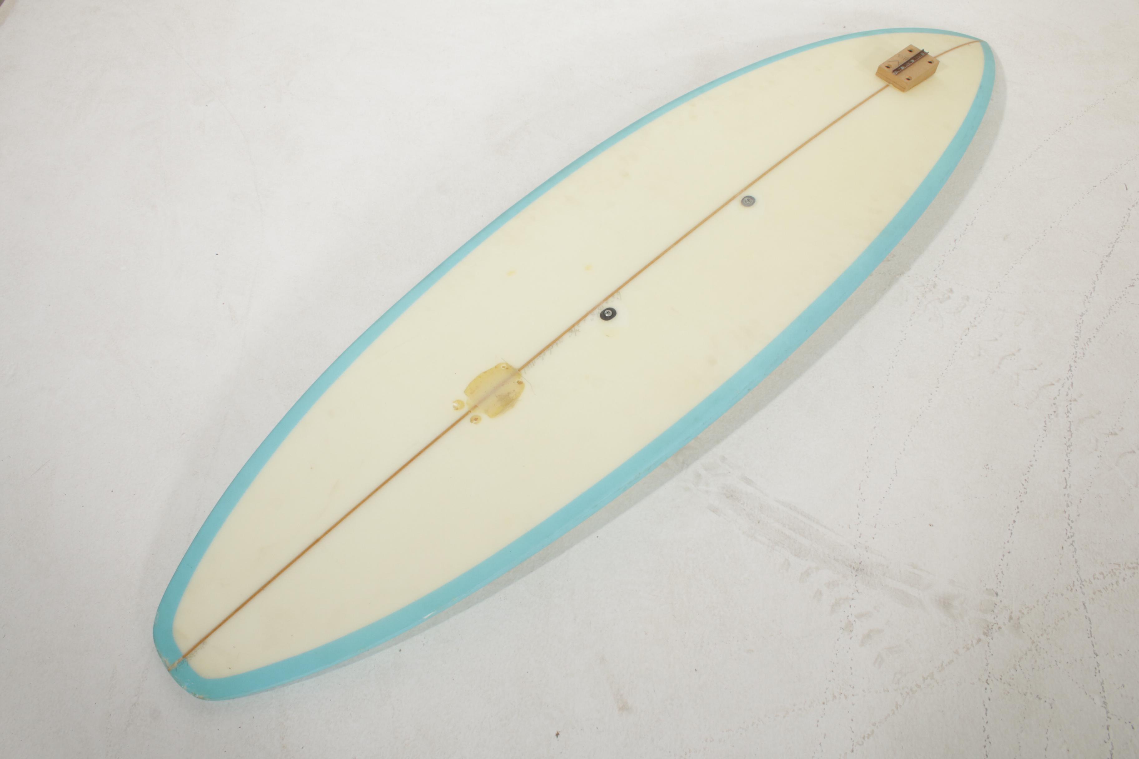 Surfboard Advertisement Memorabilia Featuring Hollister