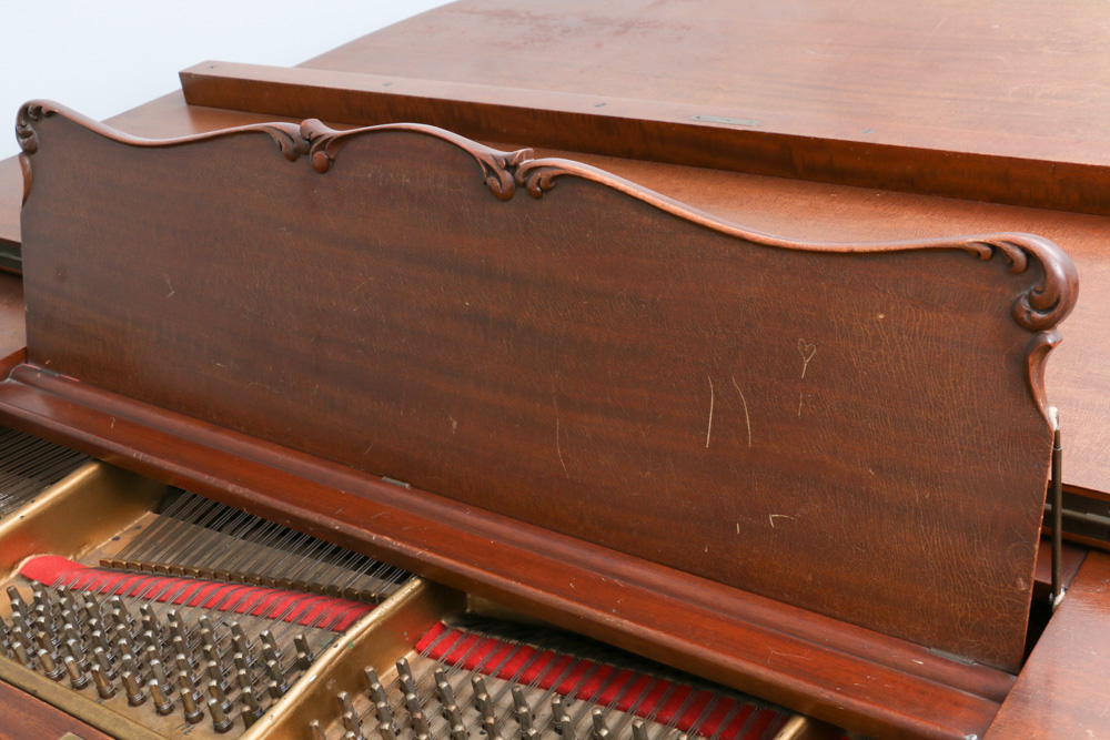 Chickering & Sons Baby Grand Piano with Bench, circa 1920s