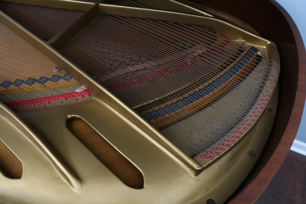 Chickering & Sons Baby Grand Piano with Bench, circa 1920s