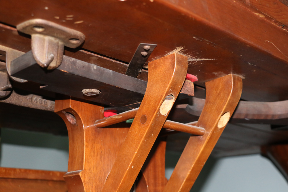 Chickering & Sons Baby Grand Piano with Bench, circa 1920s