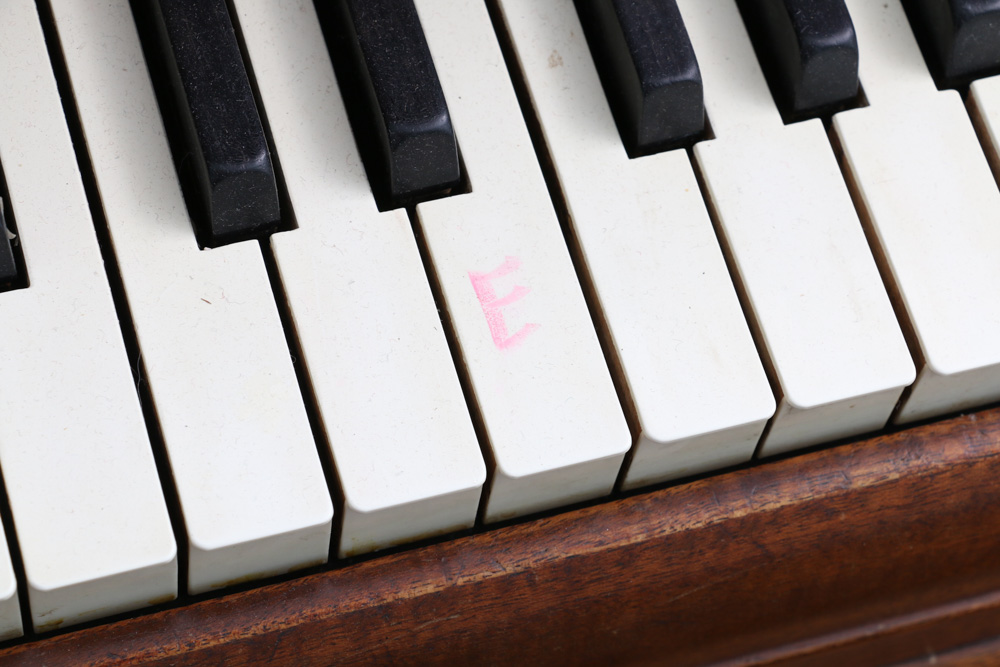 Chickering & Sons Baby Grand Piano with Bench, circa 1920s